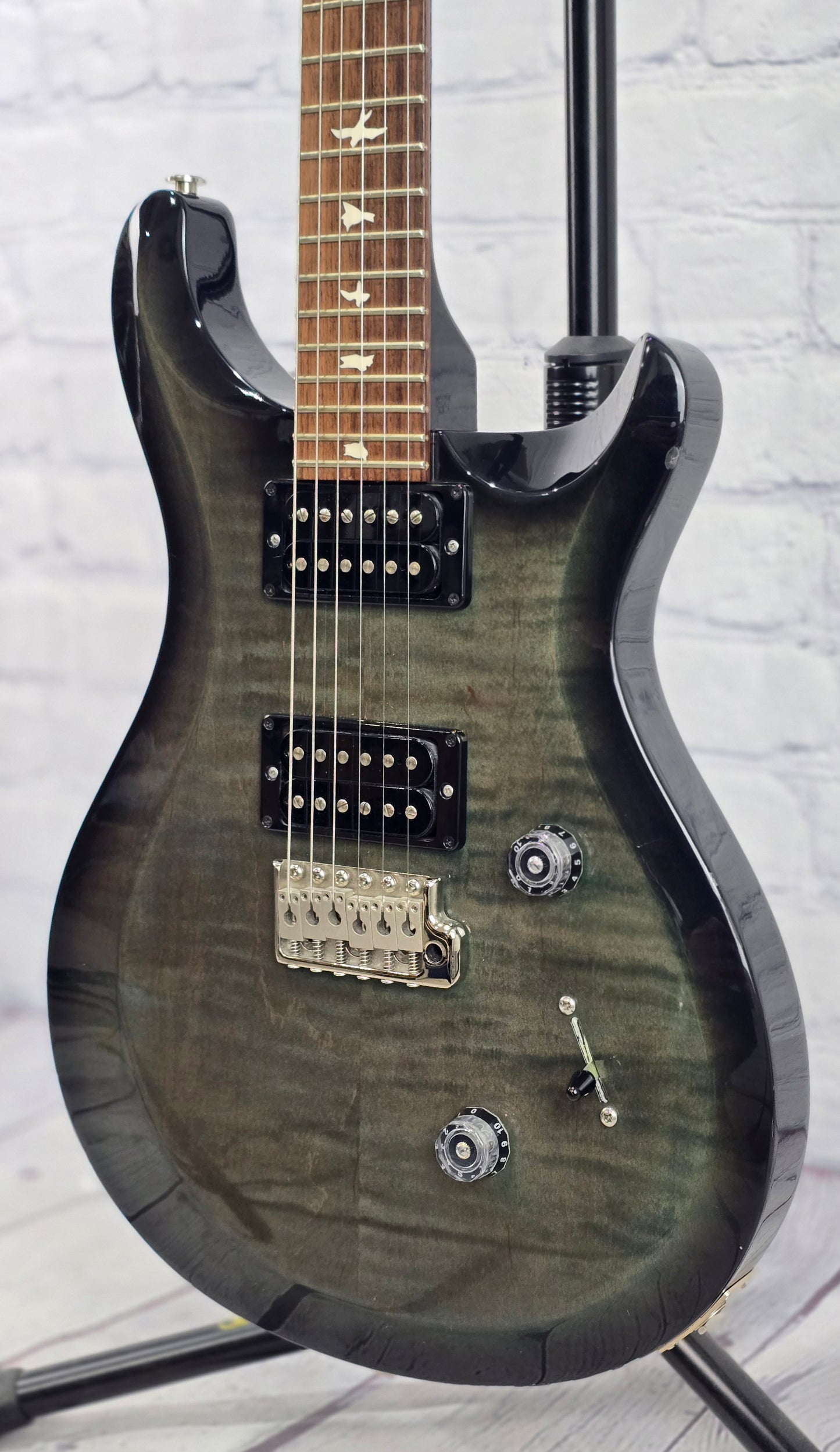 USED Paul Reed Smith PRS S2 Custom 24 6 String Electric Guitar Elephant Grey