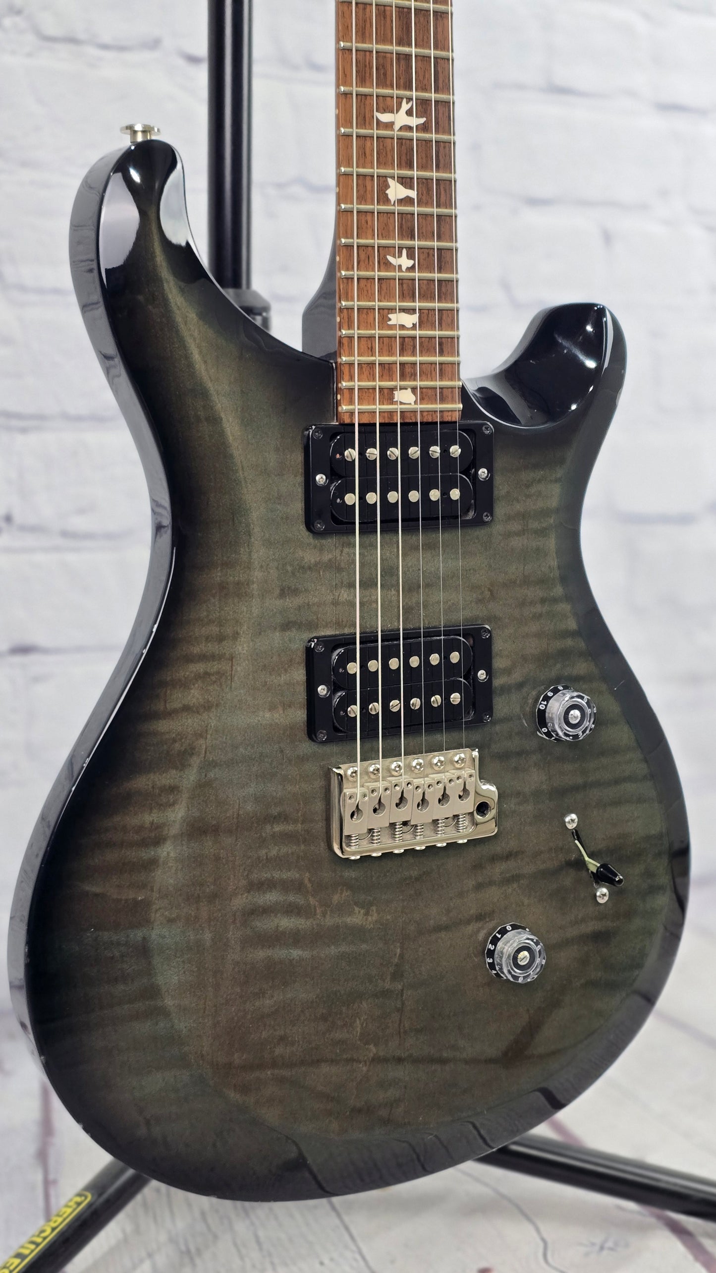 USED Paul Reed Smith PRS S2 Custom 24 6 String Electric Guitar Elephant Grey