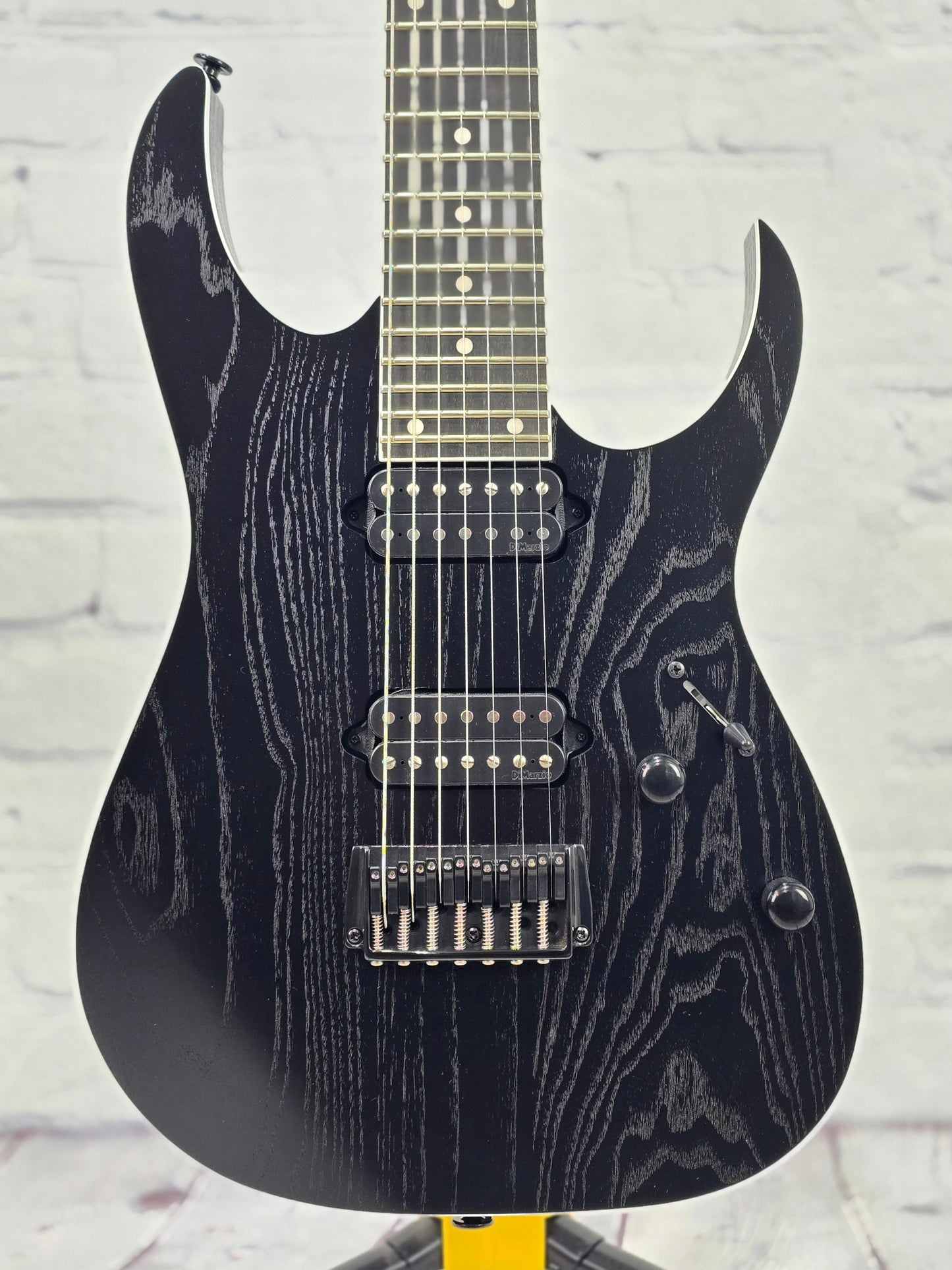 Ibanez Prestige RGR762AHBF WK 7 String Electric Guitar Weathered Black