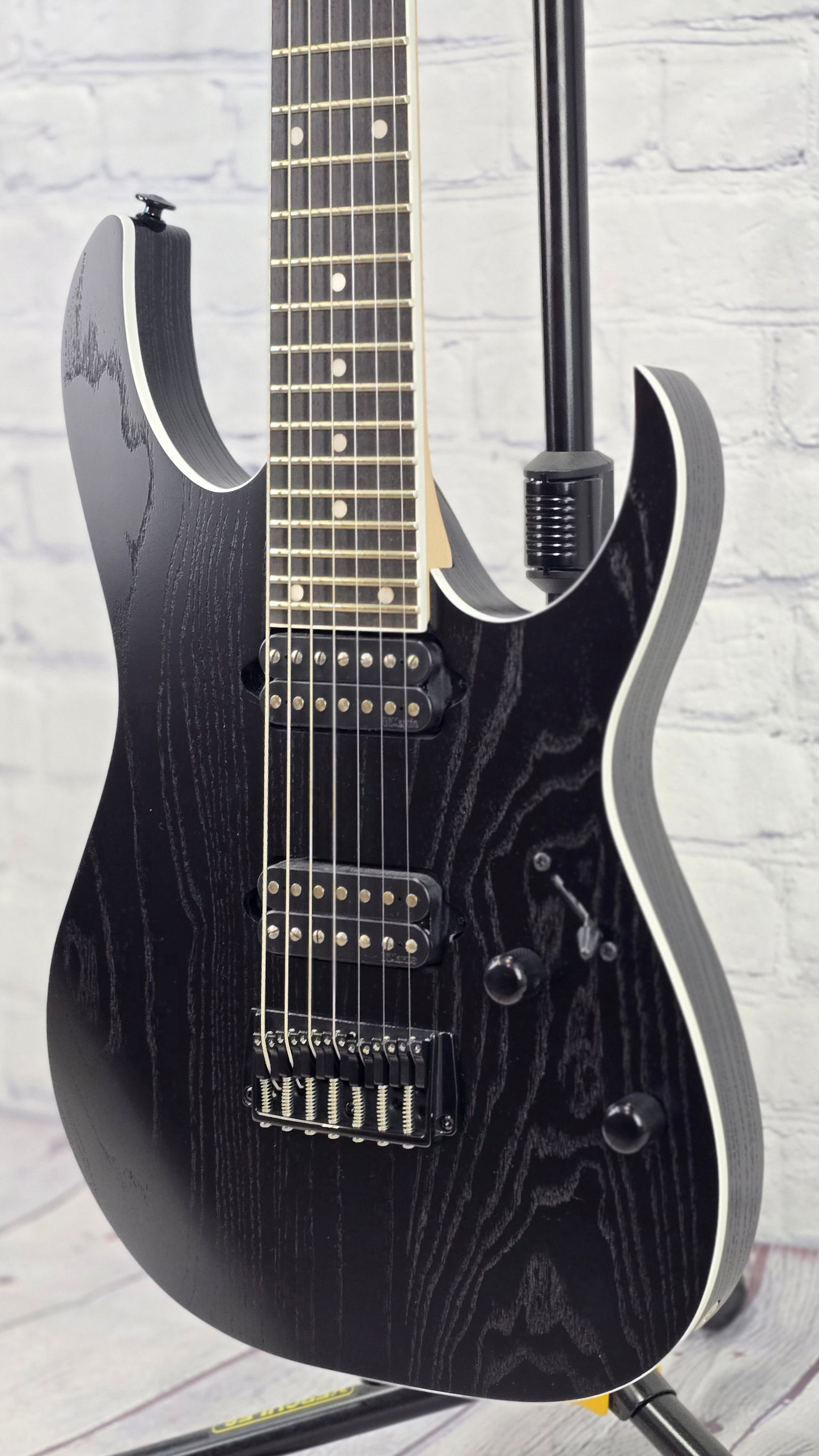 Ibanez Prestige RGR762AHBF WK 7 String Electric Guitar Weathered Black