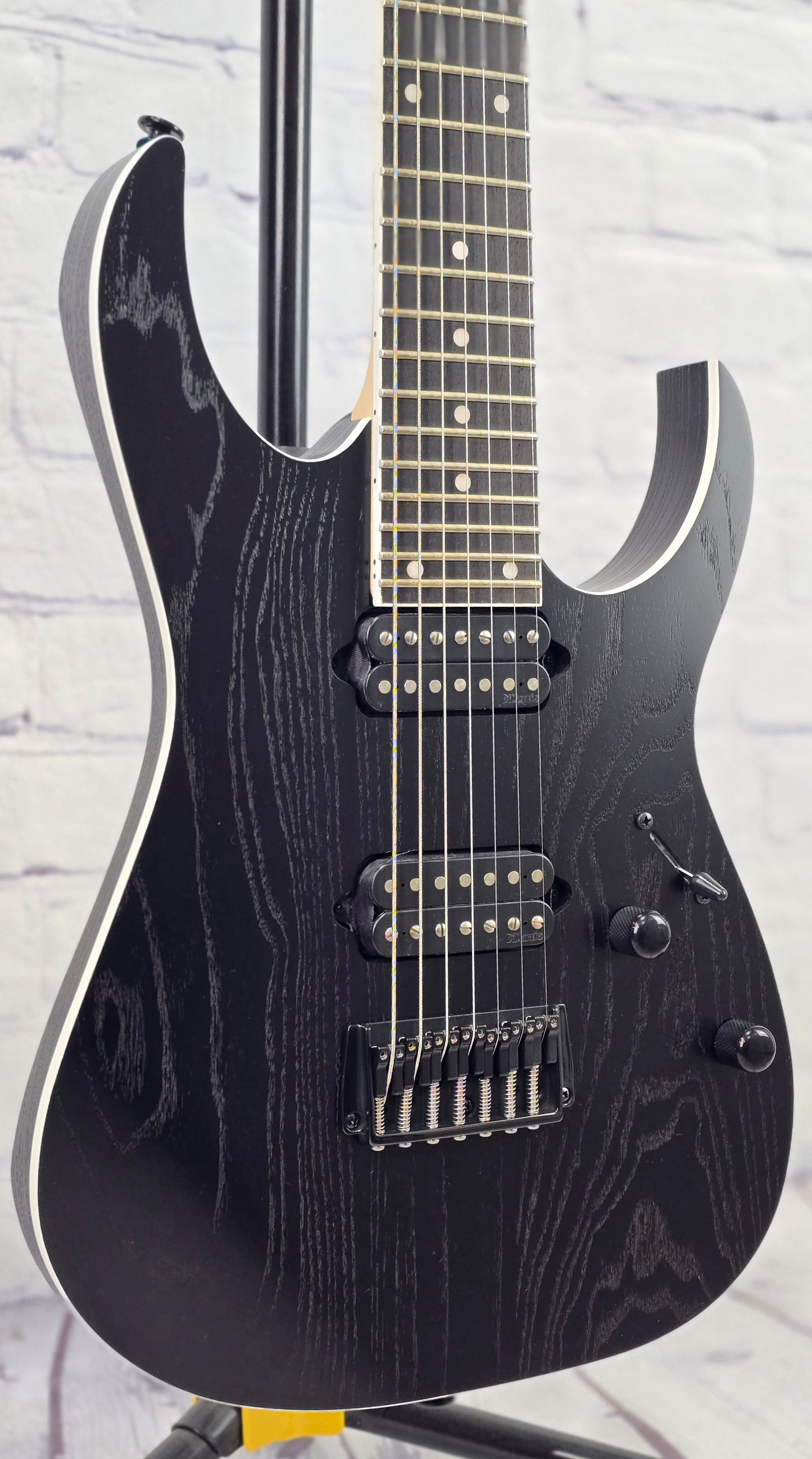Ibanez Prestige RGR762AHBF WK 7 String Electric Guitar Weathered Black