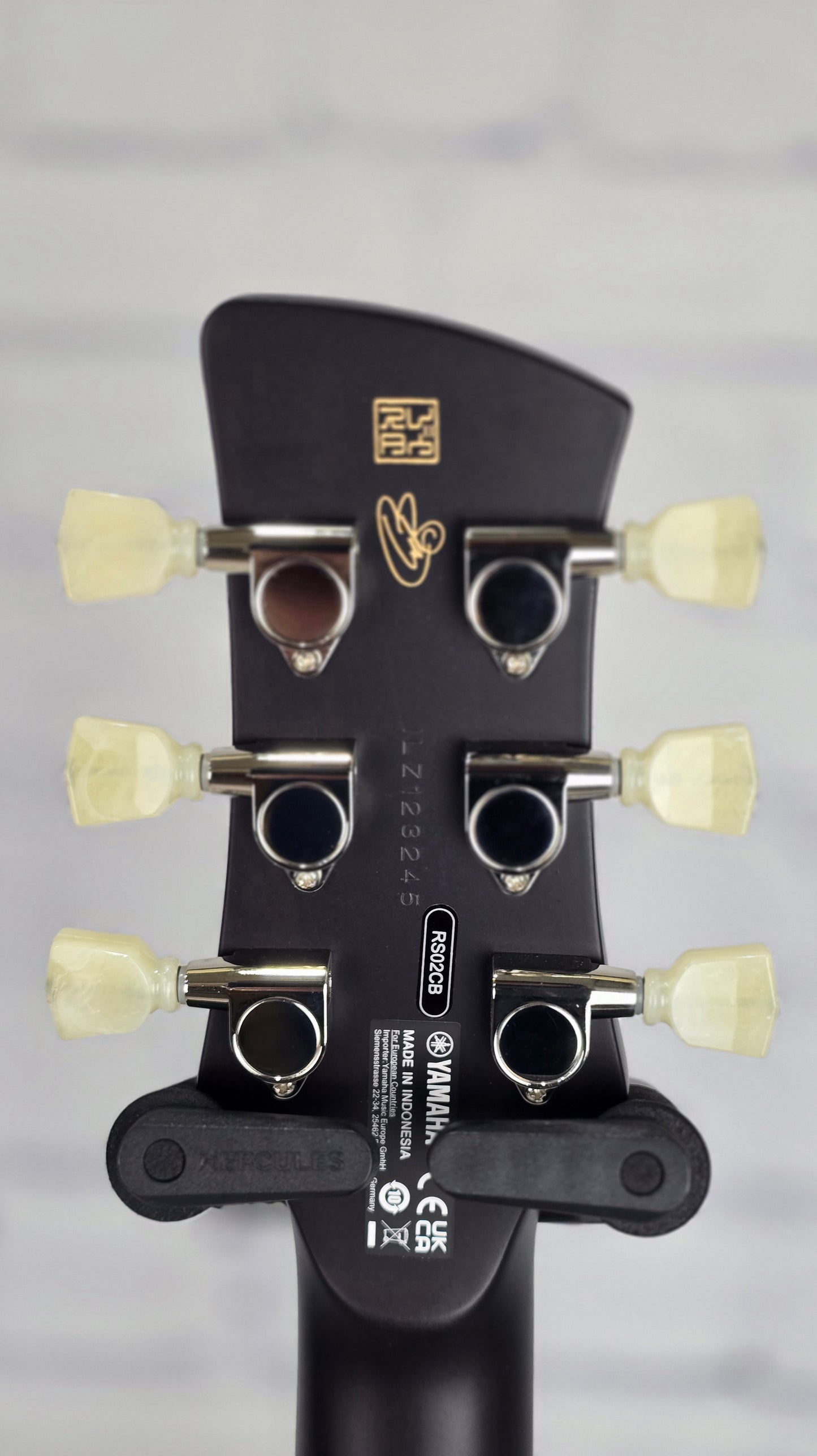 Yamaha Revstar Chris Buck Signature 6 String Electric Guitar RS02CB HG Honey Gold