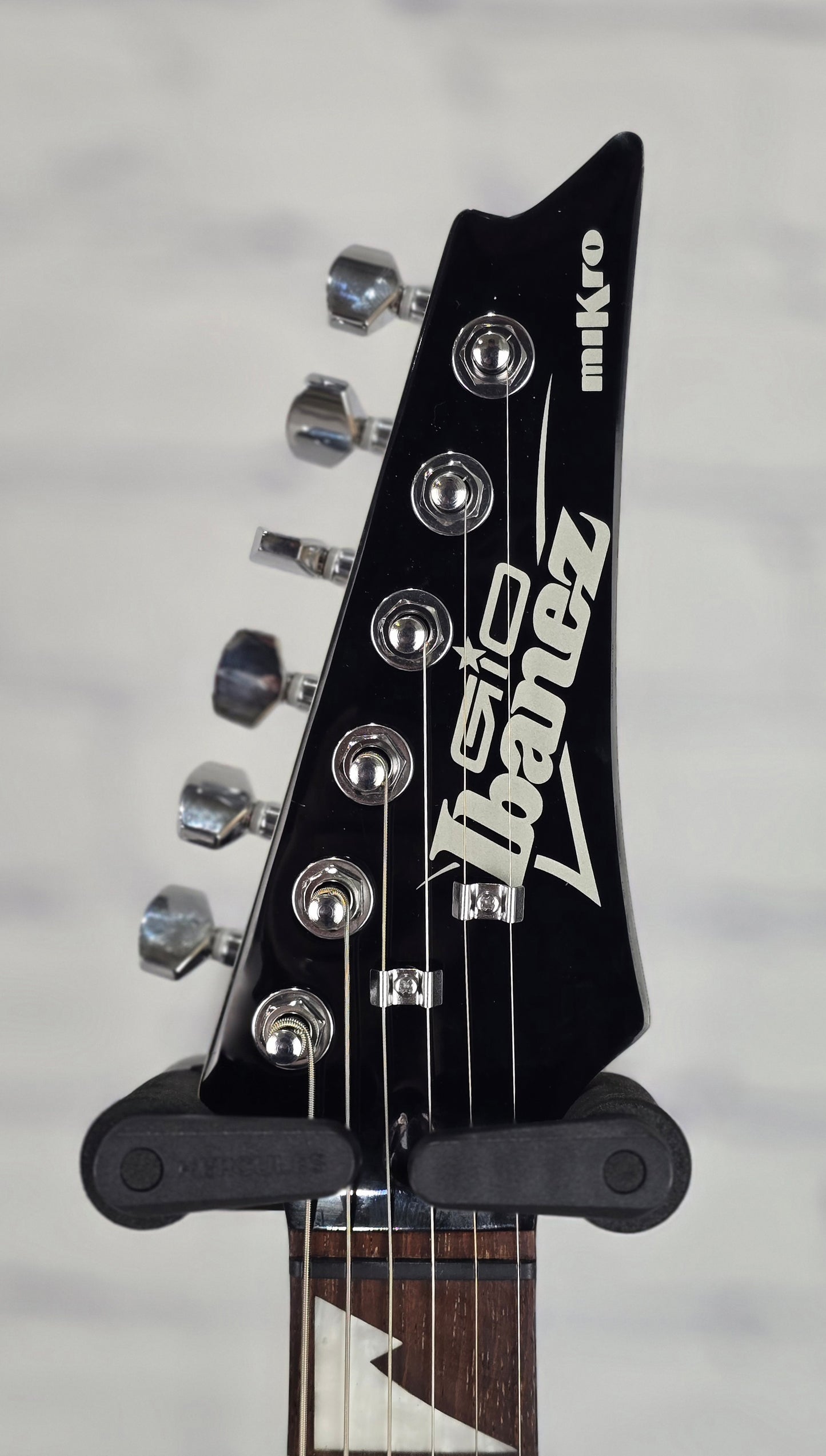 Ibanez GRG miKro RG 6 String Short Scale Electric Guitar Black Night