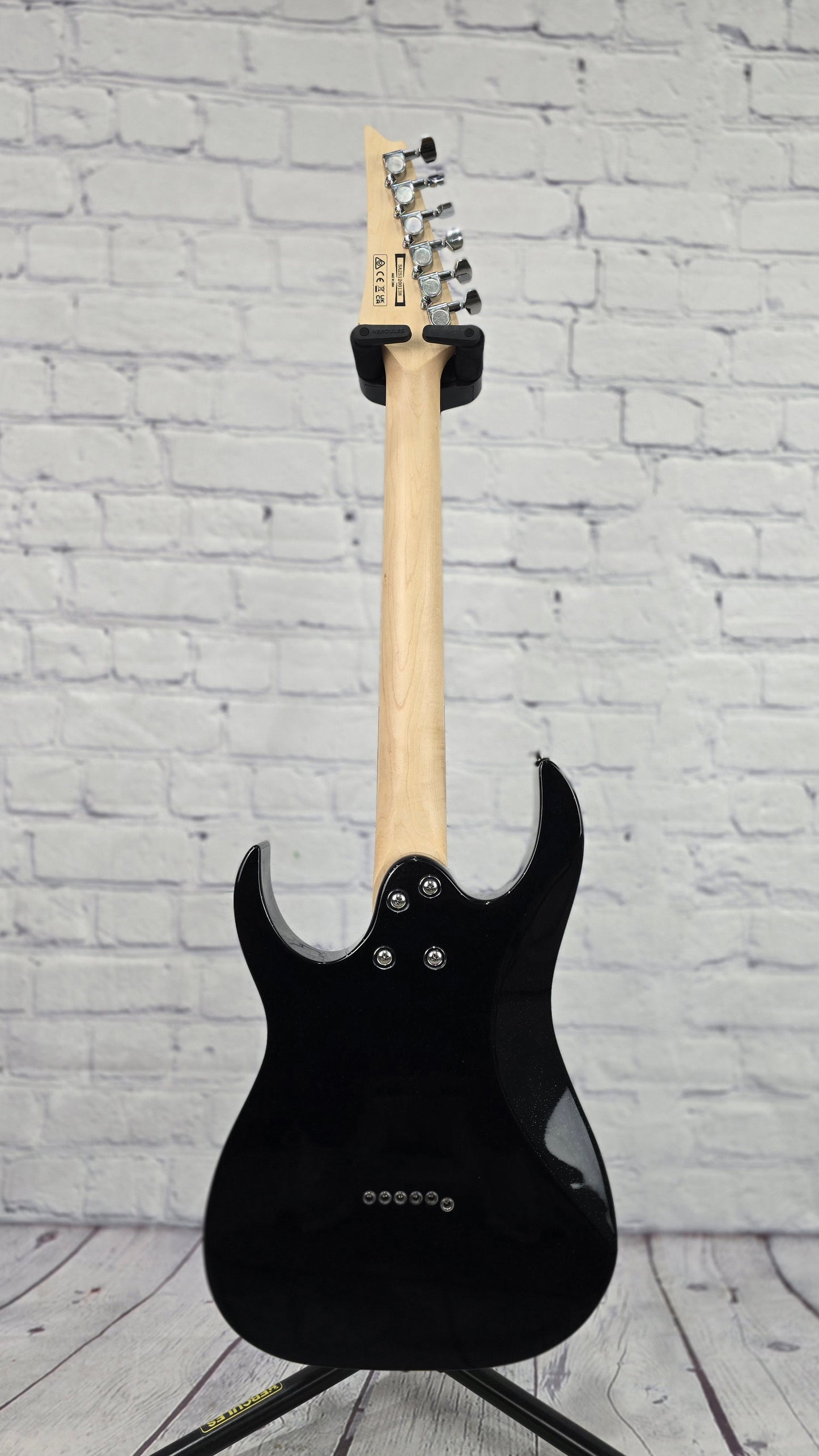 Ibanez GRG miKro RG 6 String Short Scale Electric Guitar Black Night