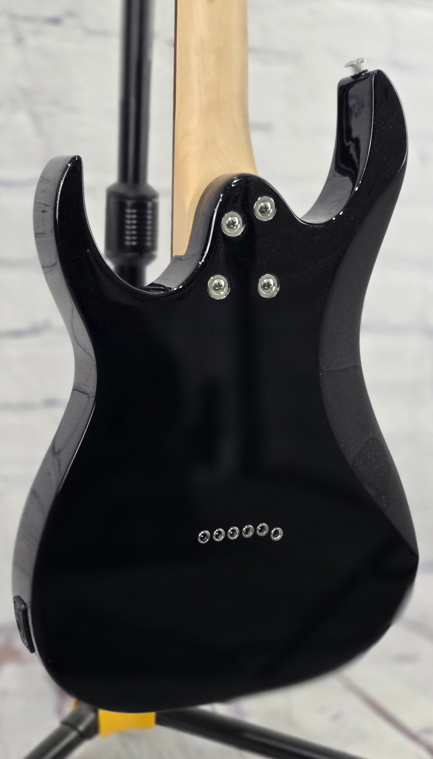 Ibanez GRG miKro RG 6 String Short Scale Electric Guitar Black Night