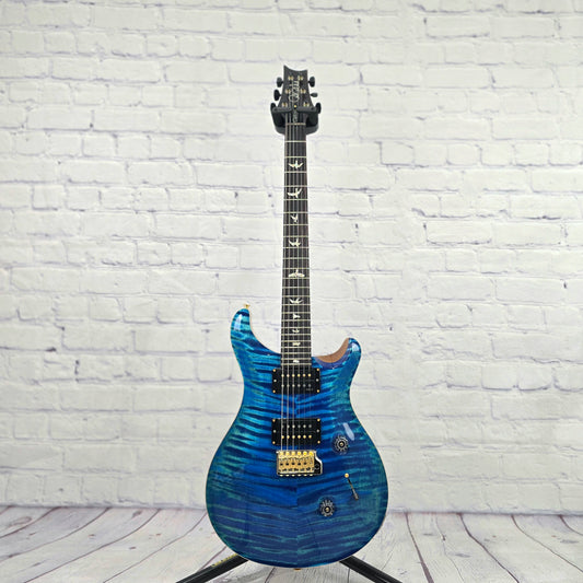 Paul Reed Smith PRS Guitars Custom 24 Core 10 Top 6 String Electric Guitar Arctic Blue Limited