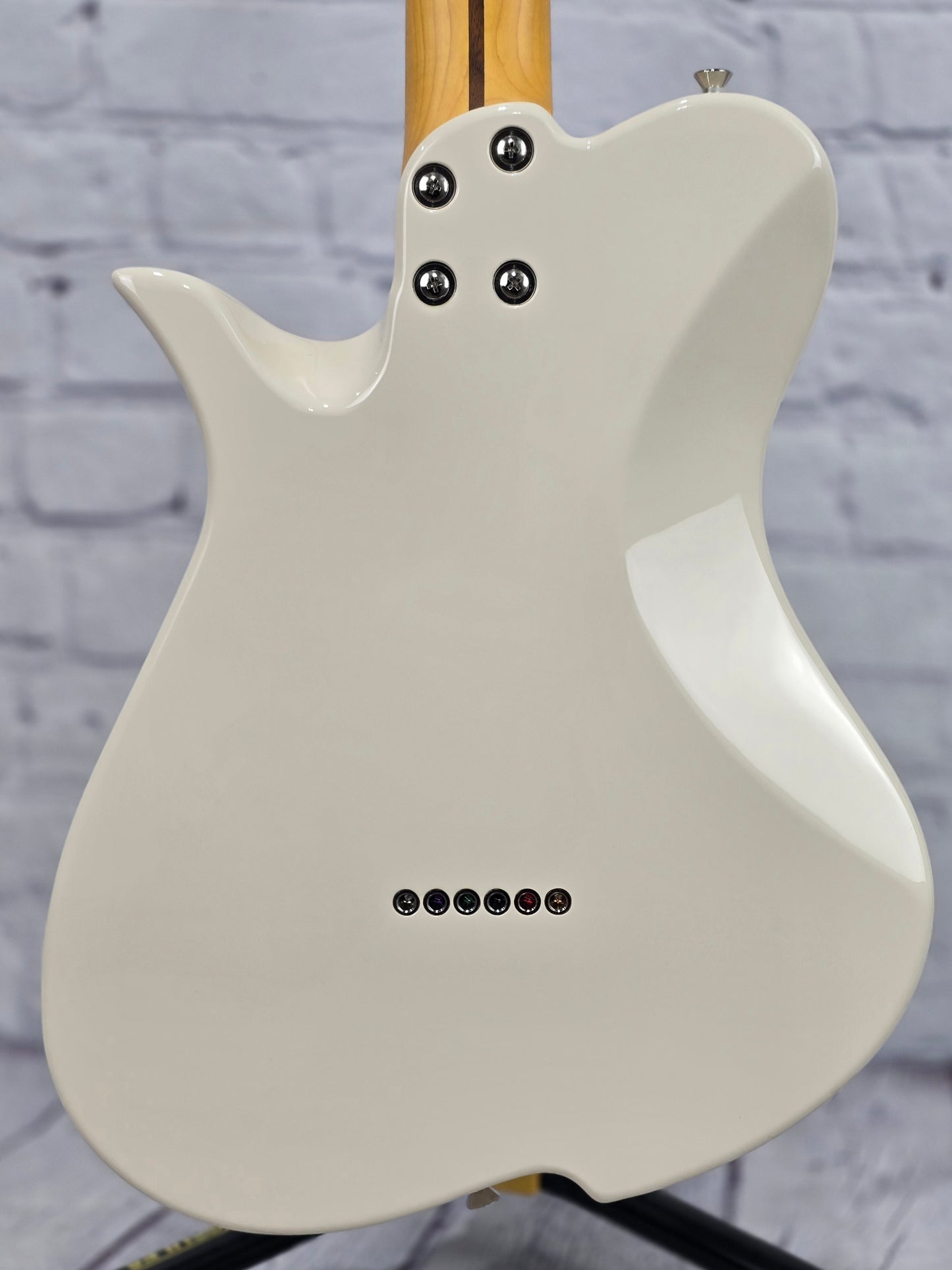USED Vola Vasti MC 6 String Electric Guitar Vintage White