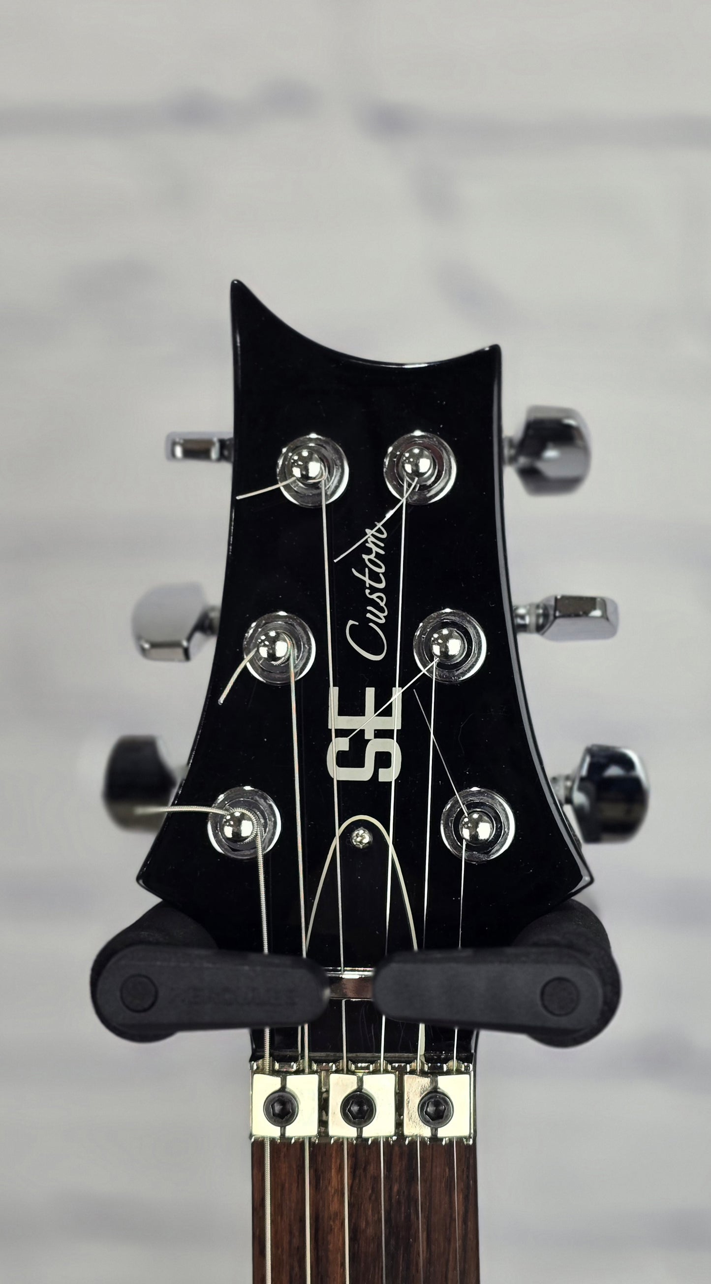 USED Paul Reed Smith PRS Guitars SE Custom 24 Floyd Rose Electric Guitar Grey Black