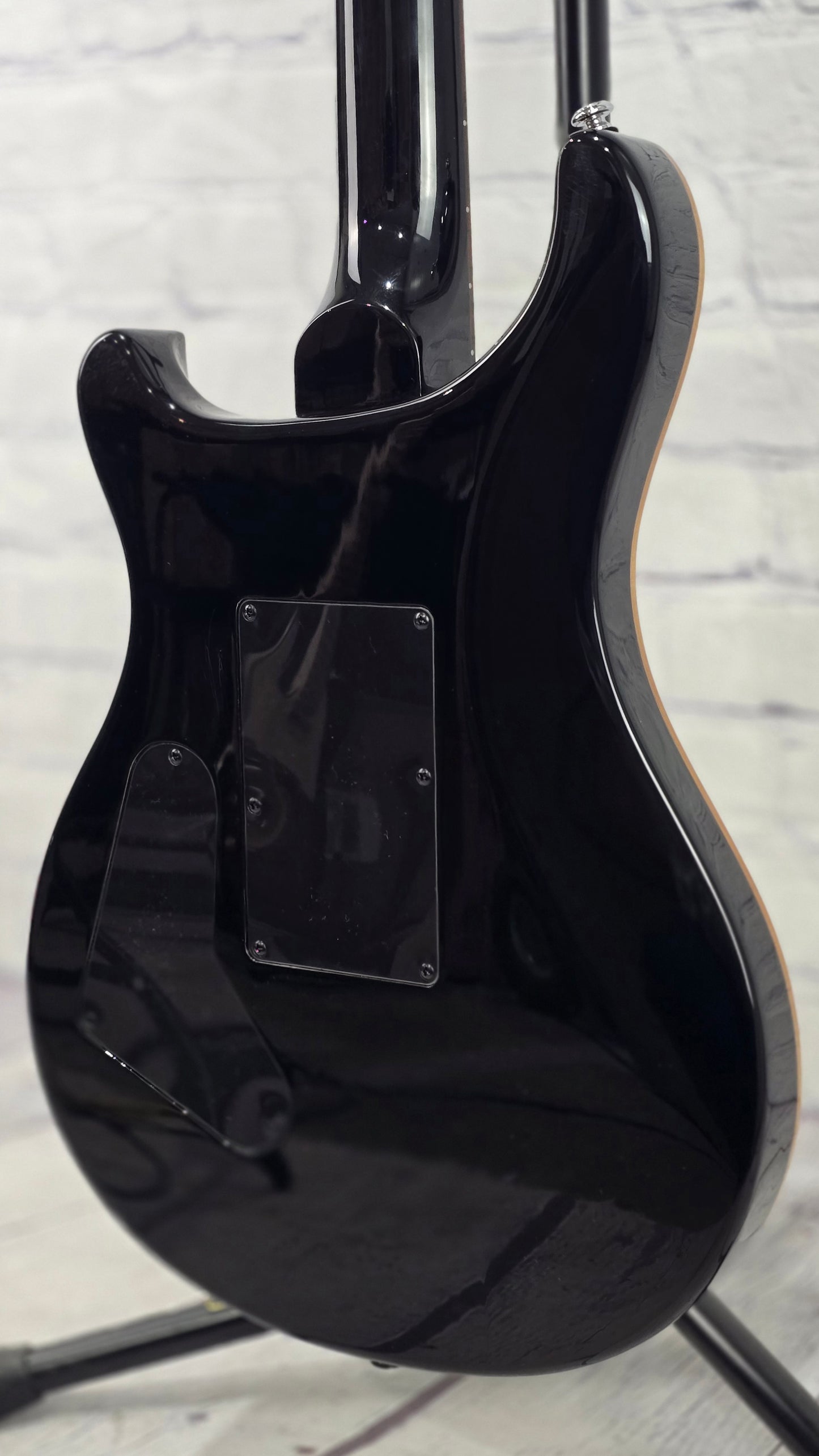 USED Paul Reed Smith PRS Guitars SE Custom 24 Floyd Rose Electric Guitar Grey Black