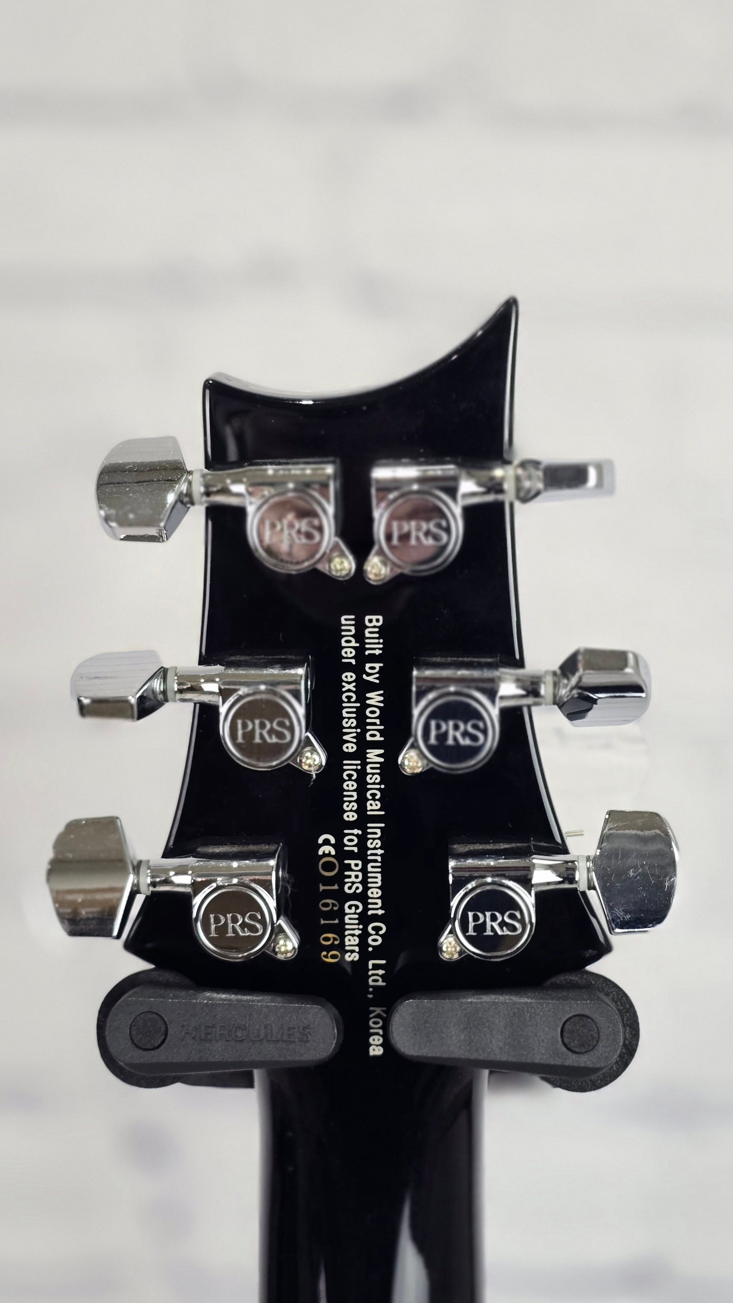 USED Paul Reed Smith PRS Guitars SE Custom 24 Floyd Rose Electric Guitar Grey Black