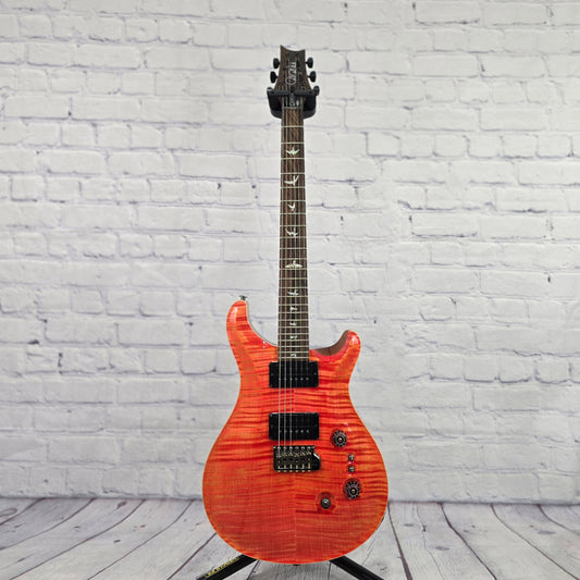 Paul Reed Smith PRS Guitars Custom 24-08 6 String Electric Guitar 10 Top Limited Private Stock Salmon