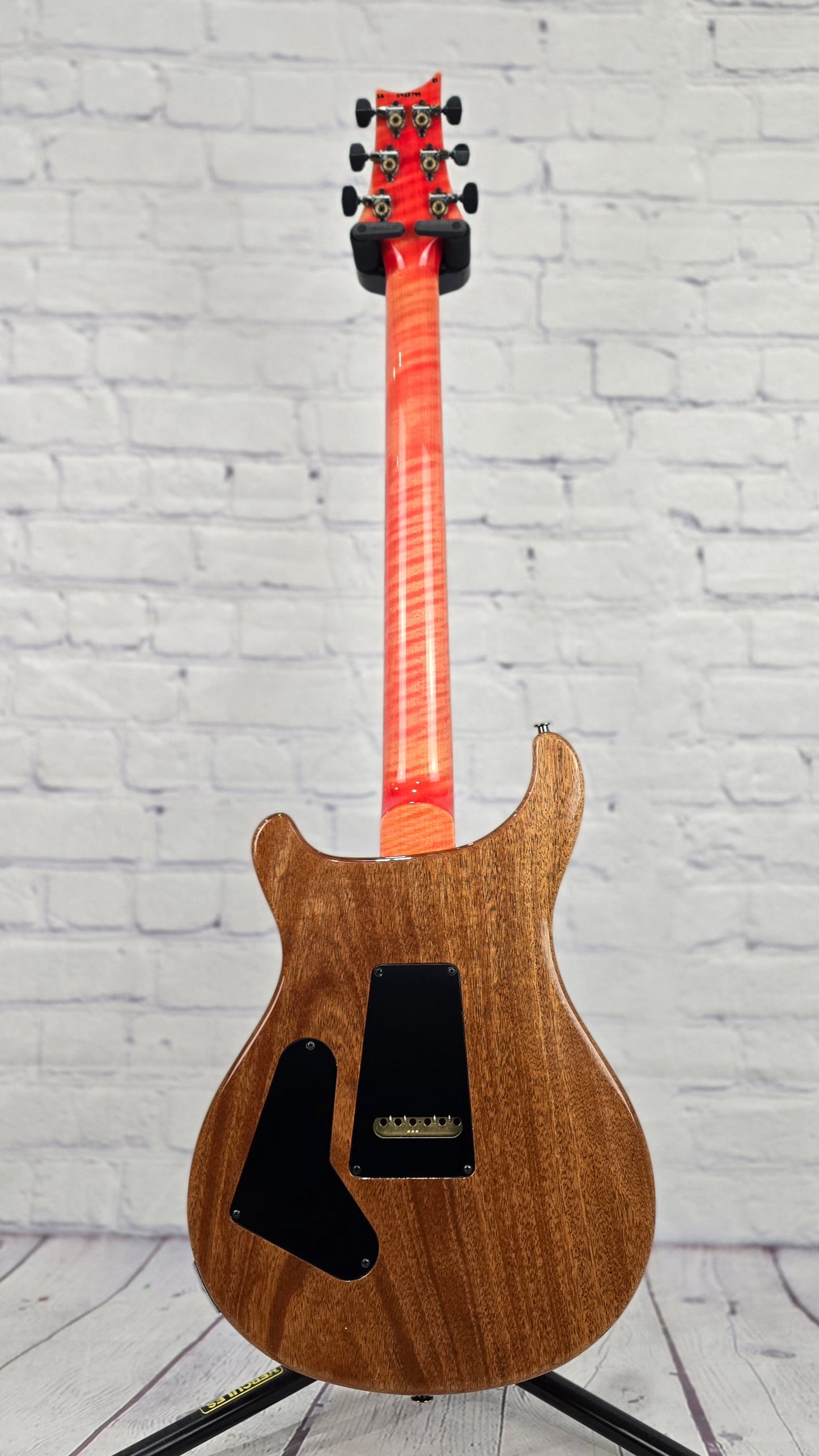 Paul Reed Smith PRS Guitars Custom 24-08 6 String Electric Guitar 10 Top Limited Private Stock Salmon