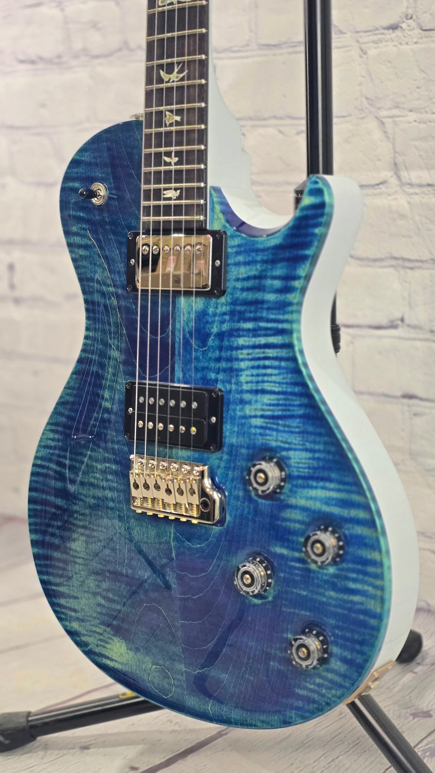 Paul Reed Smith PRS Guitars Tremonti Singlecut Tremolo 6 String Electric Guitar River Blue Pearl