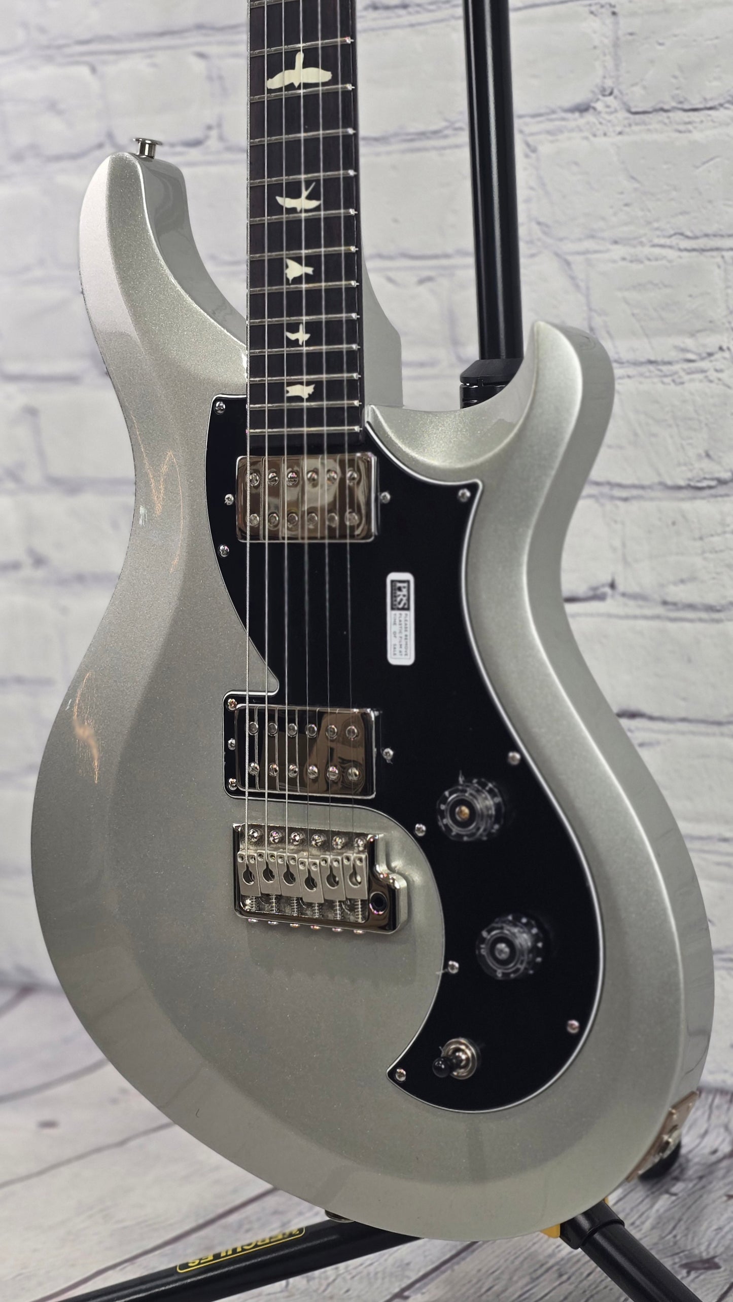 Paul Reed Smith PRS Guitars S2 Vela HHT 6 String Electric Guitars Platinum Metallic