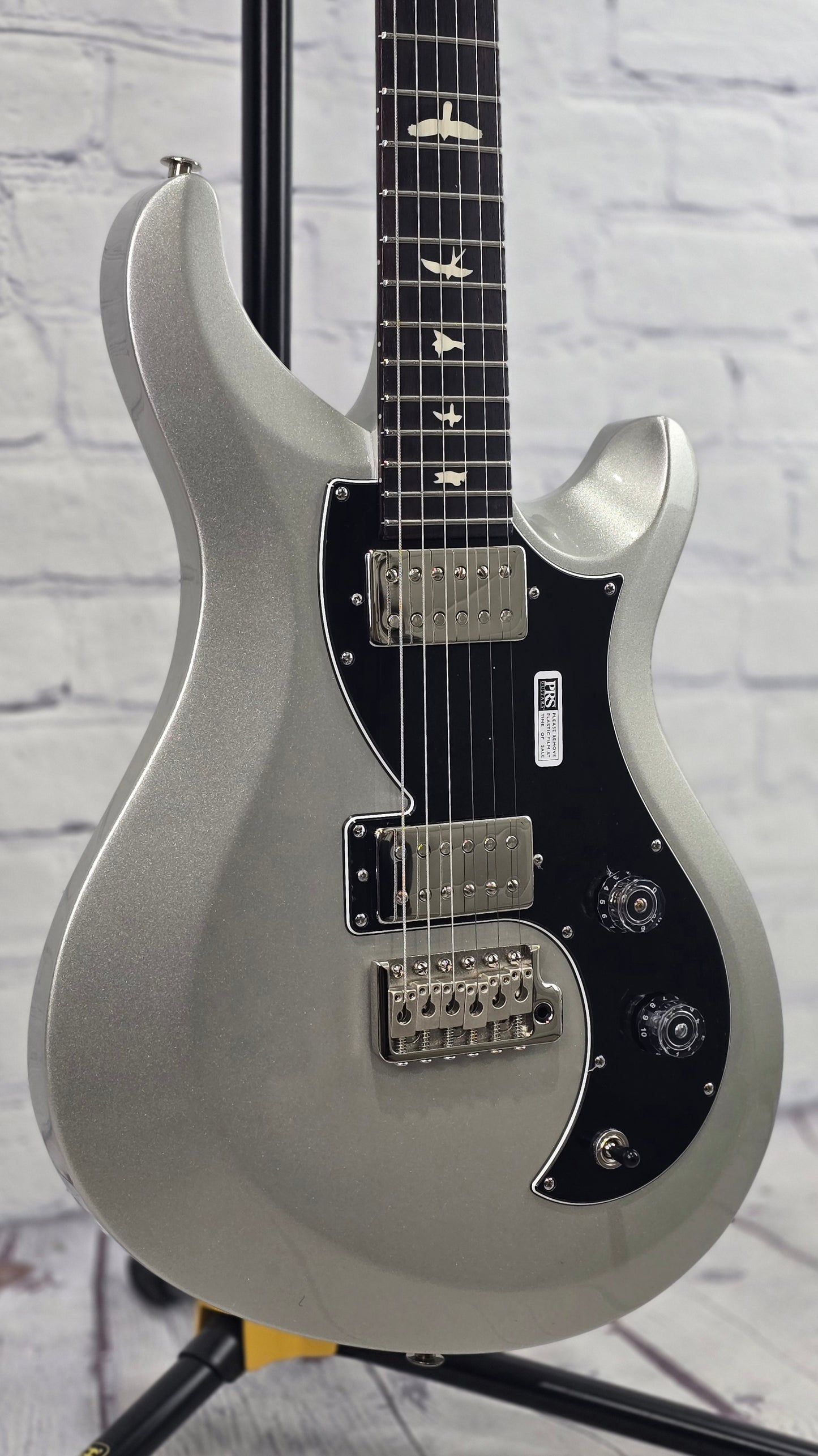 Paul Reed Smith PRS Guitars S2 Vela HHT 6 String Electric Guitars Platinum Metallic