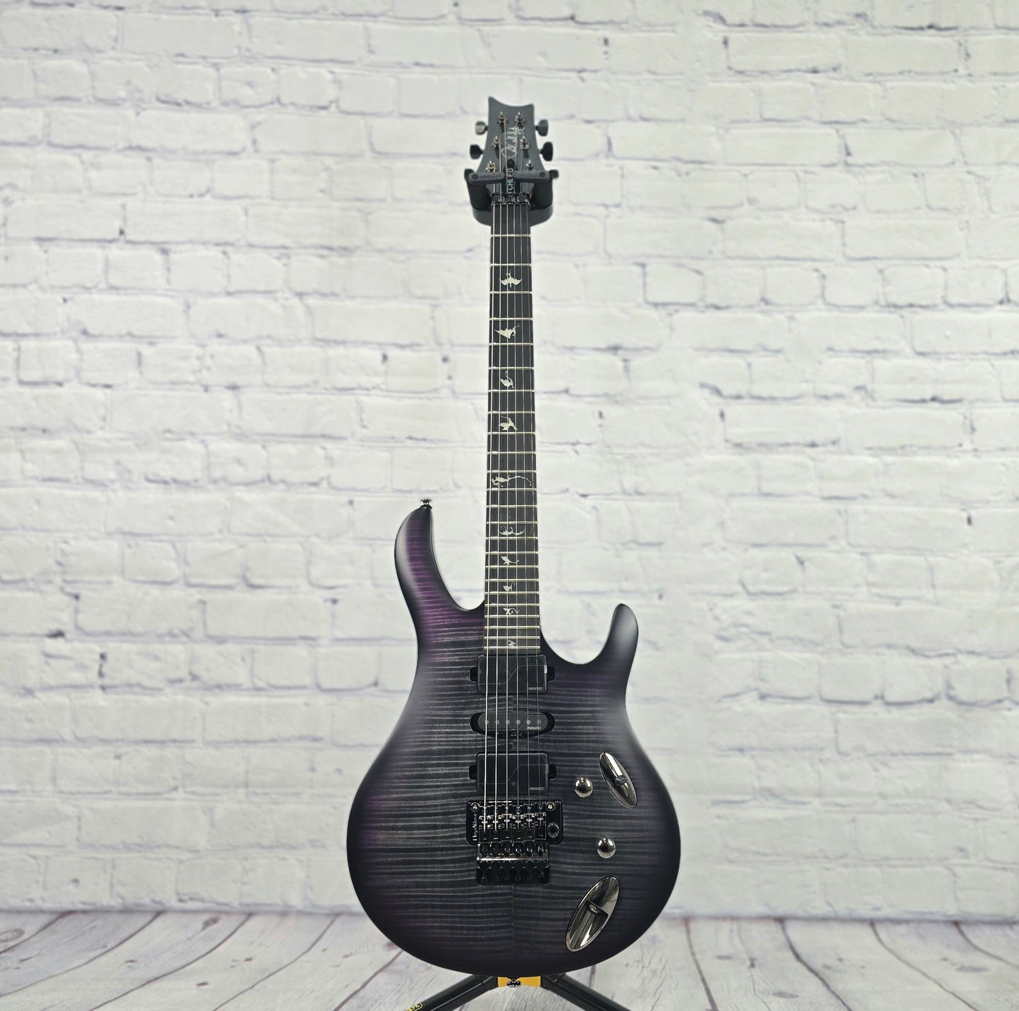 Paul Reed Smith PRS Guitars SE Chleo Herman Li Signature 6 String Electric Guitar Charcoal Purple Burst