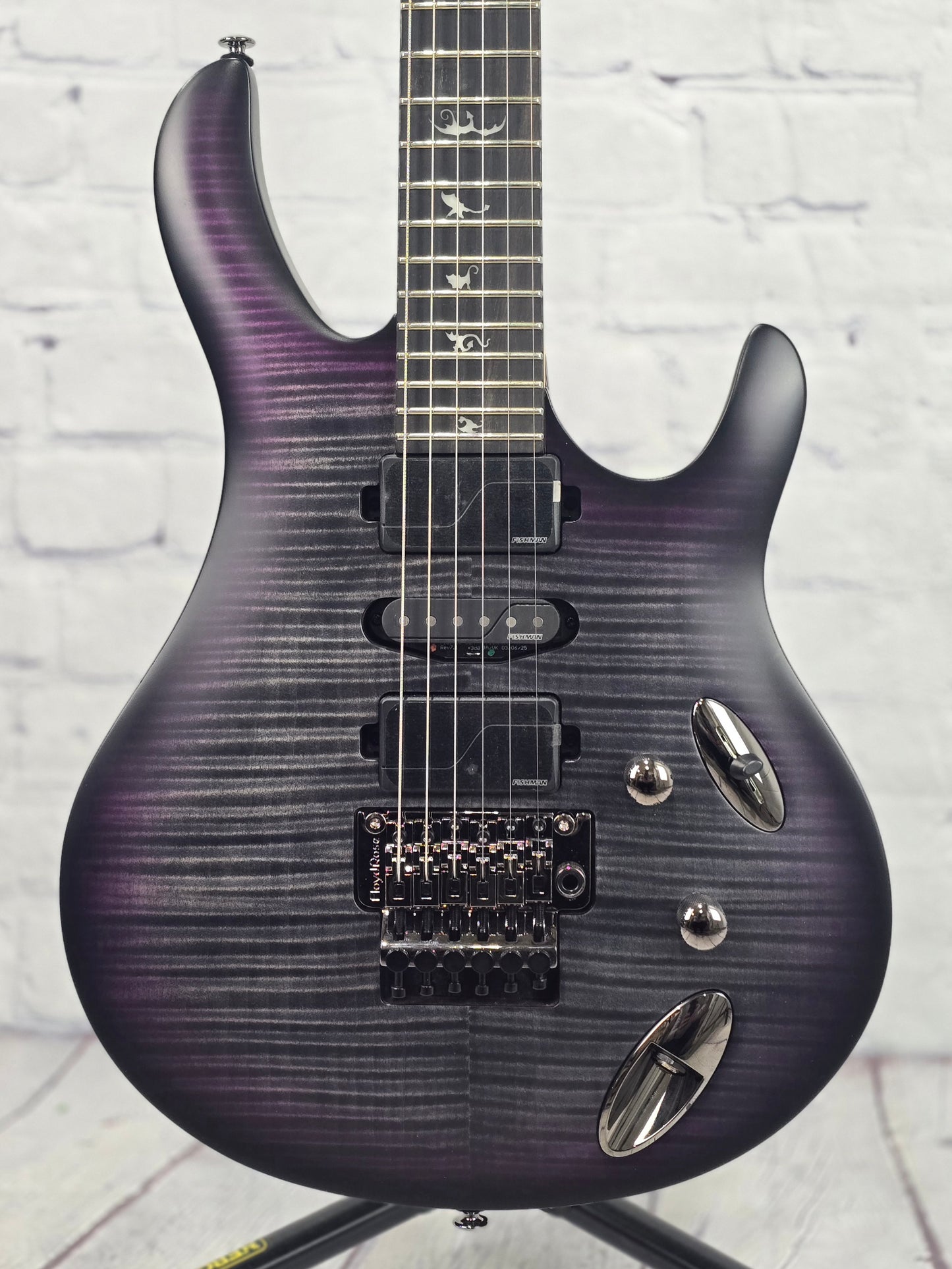 Paul Reed Smith PRS Guitars SE Chleo Herman Li Signature 6 String Electric Guitar Charcoal Purple Burst