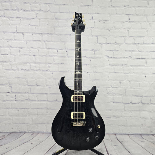 Paul Reed Smith PRS Guitars SE Hollowbody Standard Piezo 6 String Electric Guitar Dog Hair Smokeburst