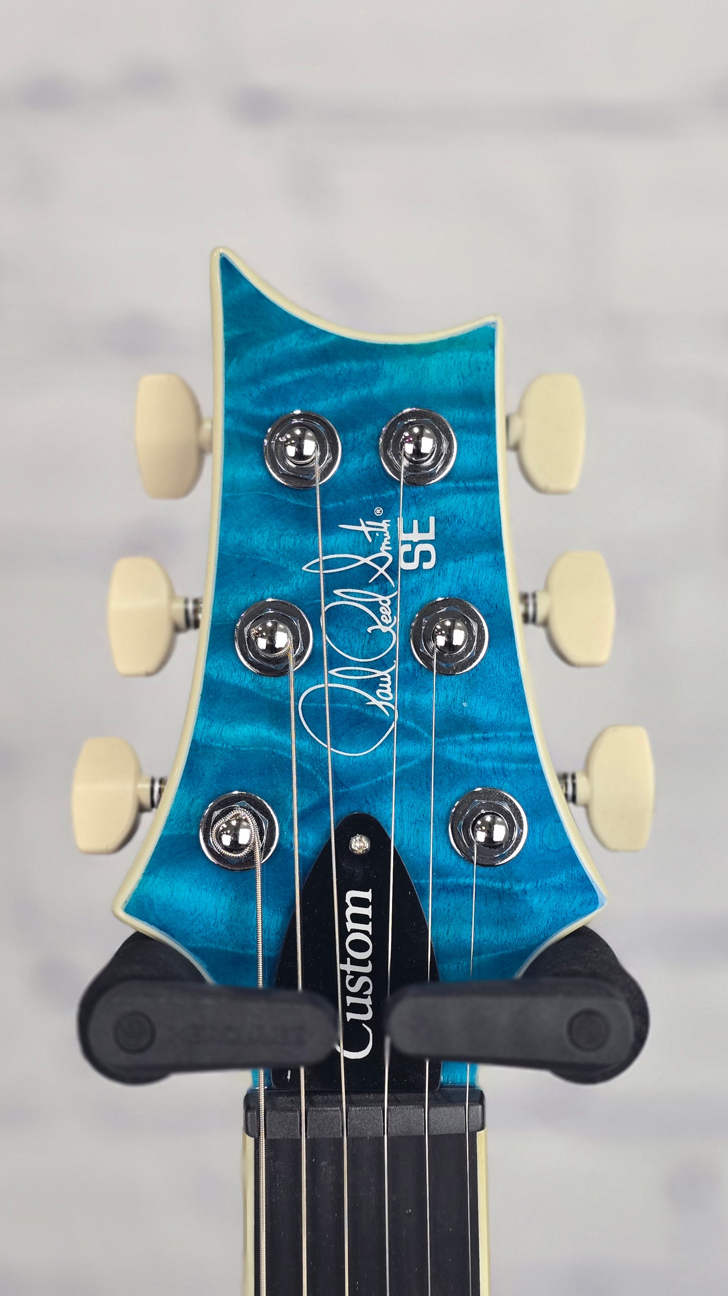 Paul Reed Smith PRS Guitars SE Custom 24-08 Quilt Electric Guitar Lake Blue
