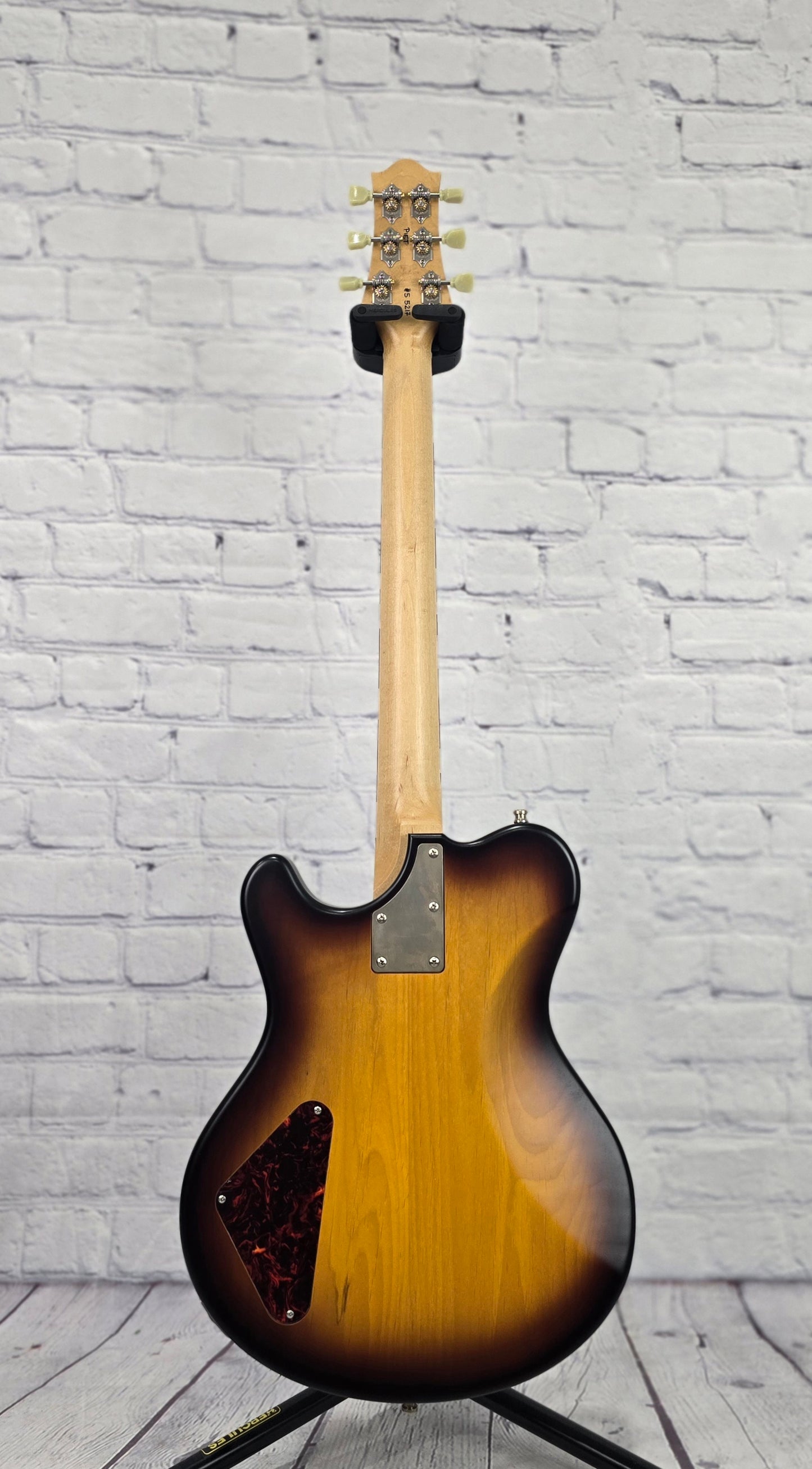 Nik Huber Piet Solid Body 6 String Electric Guitar Vintage Sunburst
