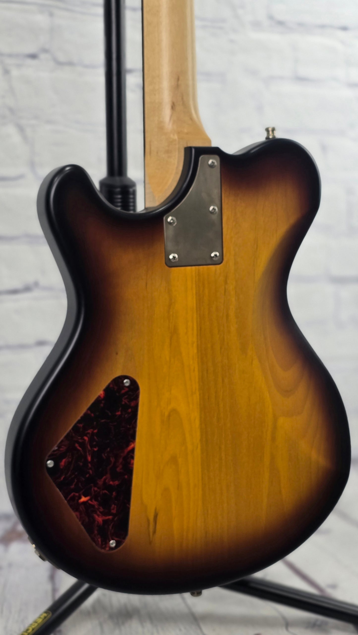Nik Huber Piet Solid Body 6 String Electric Guitar Vintage Sunburst