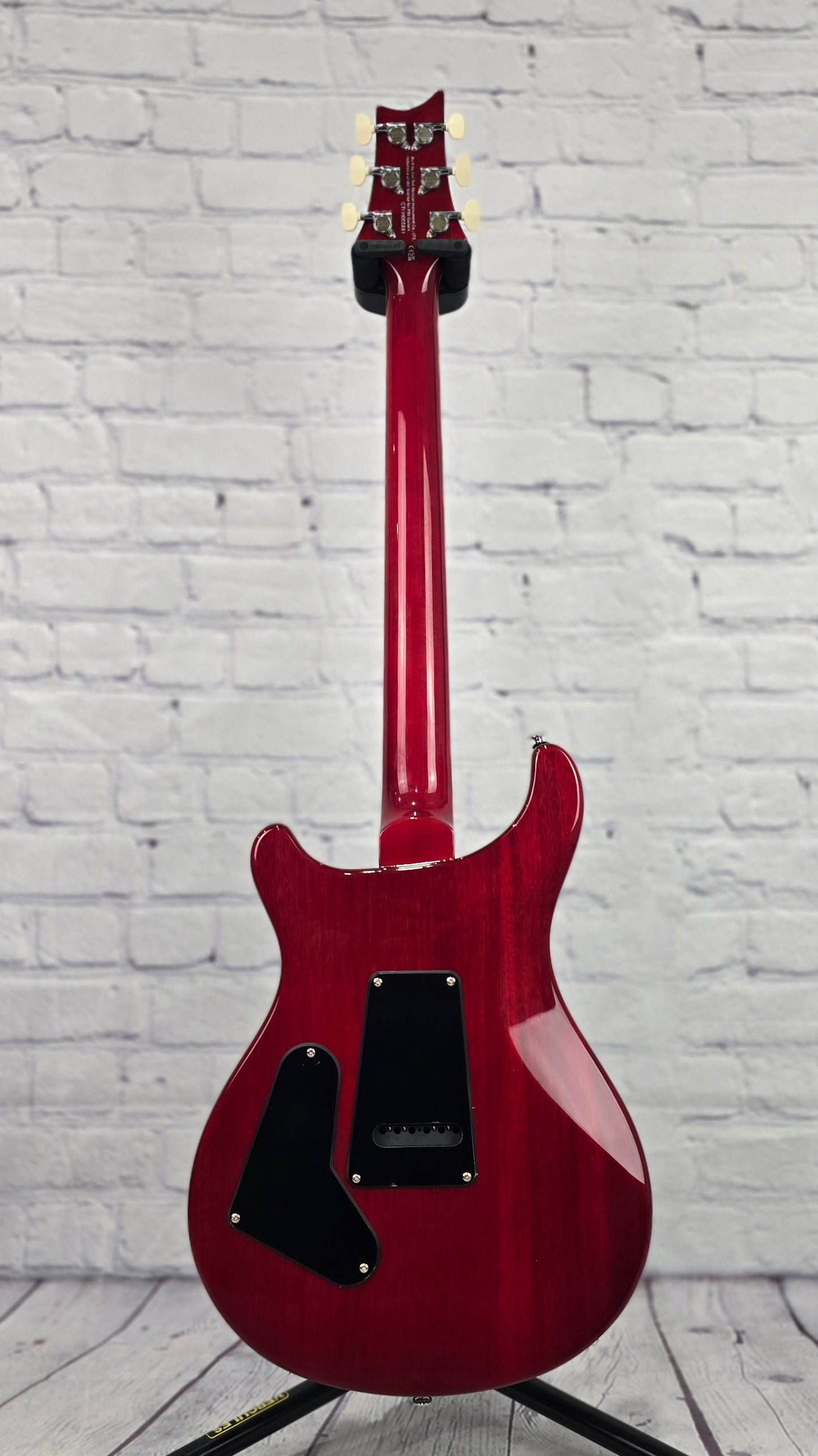 Paul Reed Smith PRS Guitars SE Custom 24-08 Quilt Electric Guitar Charcoal Cherry Burst