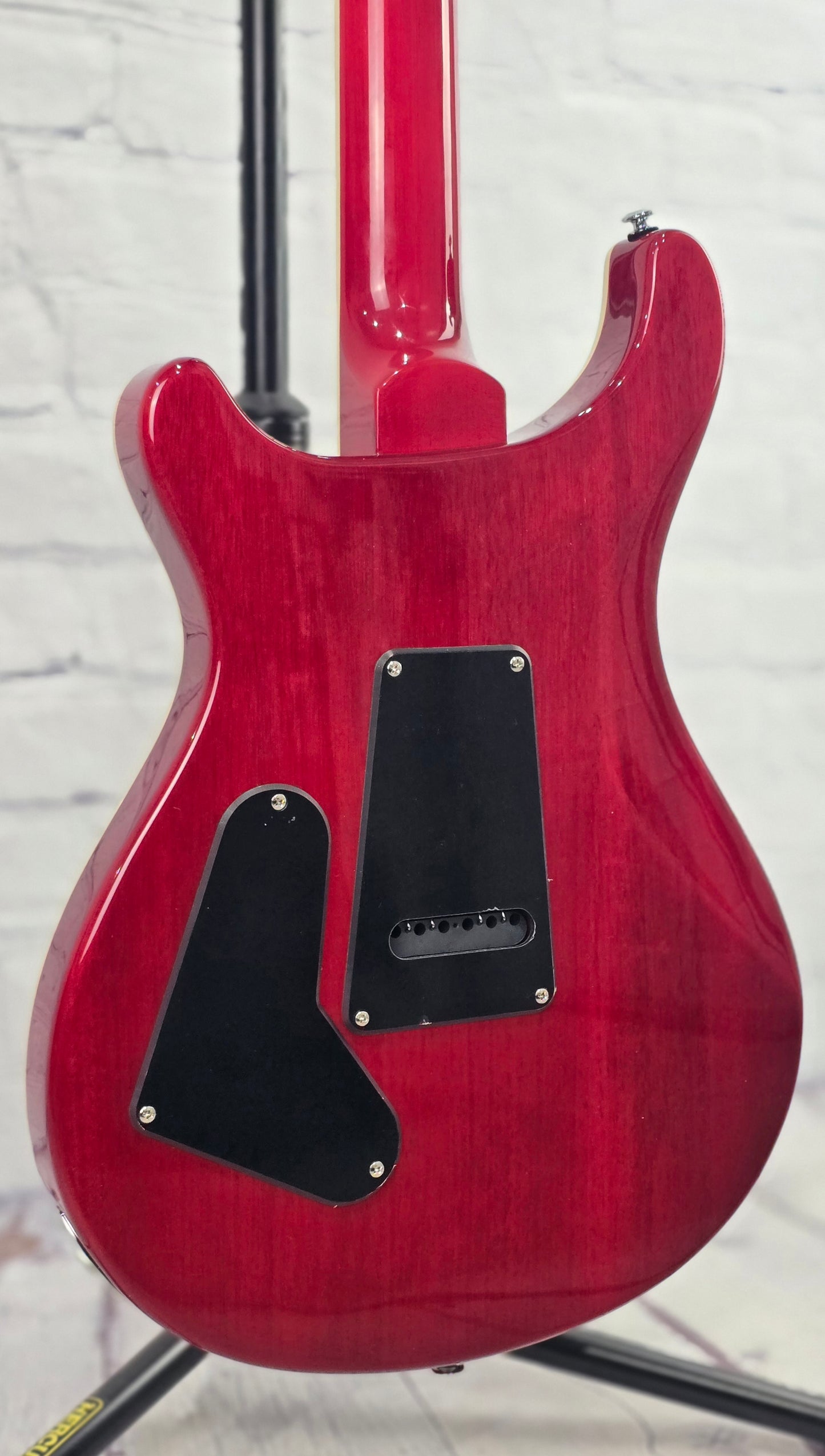 Paul Reed Smith PRS Guitars SE Custom 24-08 Quilt Electric Guitar Charcoal Cherry Burst