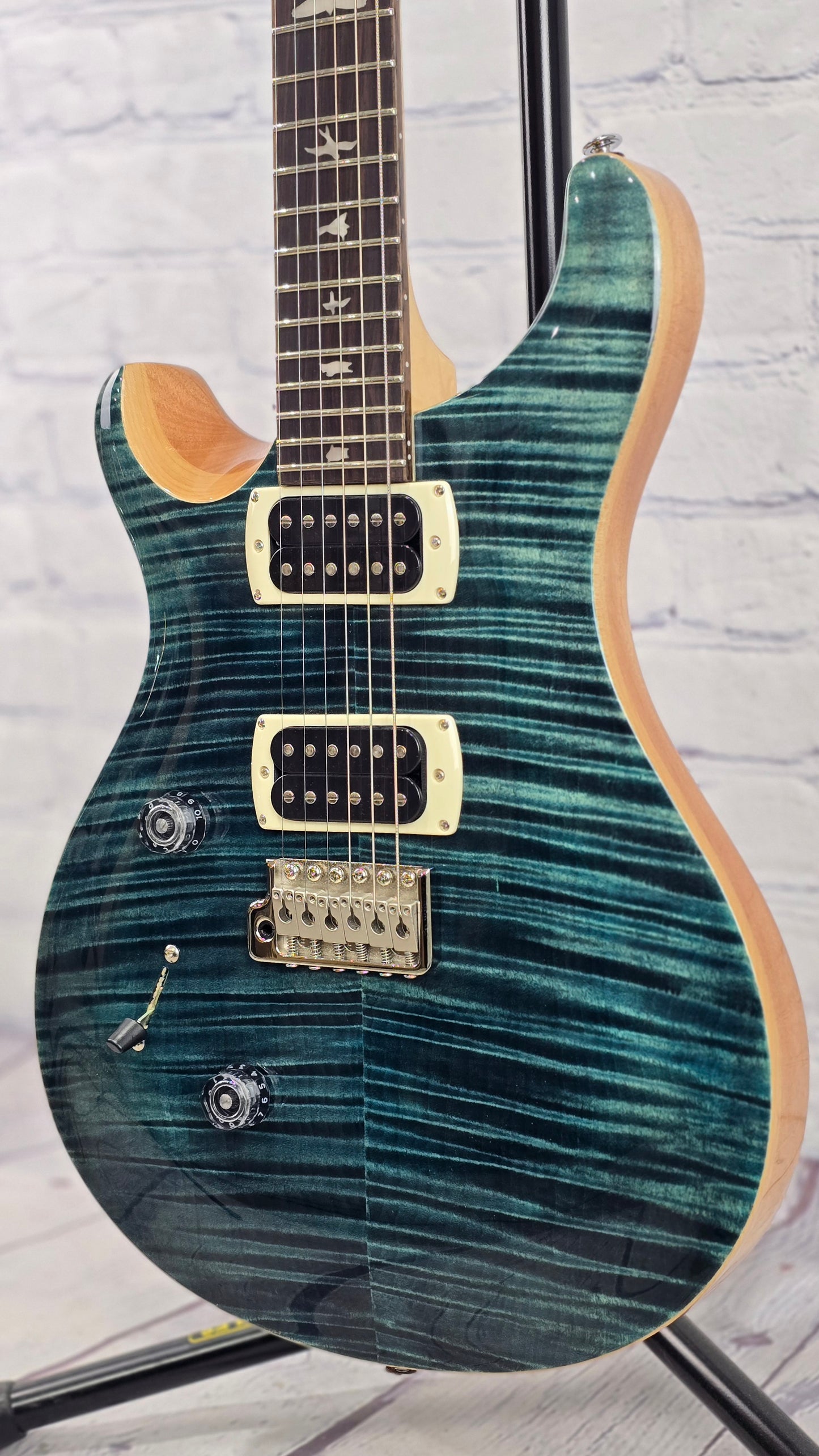 Paul Reed Smith PRS Guitars SE Custom 24 Left-Handed Electric Guitar Slate Blue