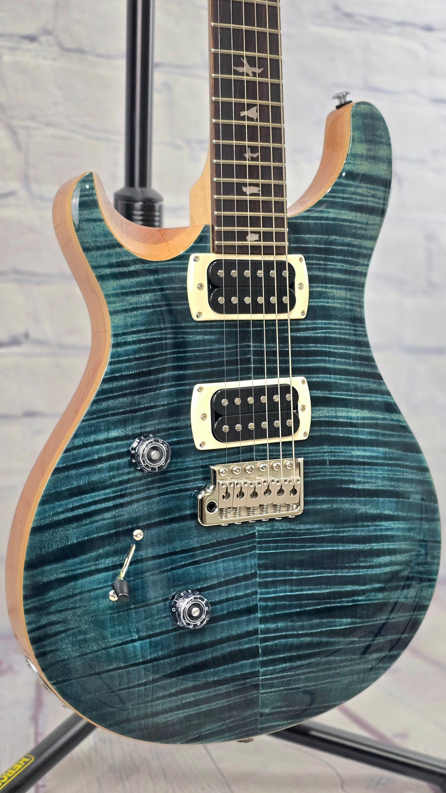 Paul Reed Smith PRS Guitars SE Custom 24 Left-Handed Electric Guitar Slate Blue