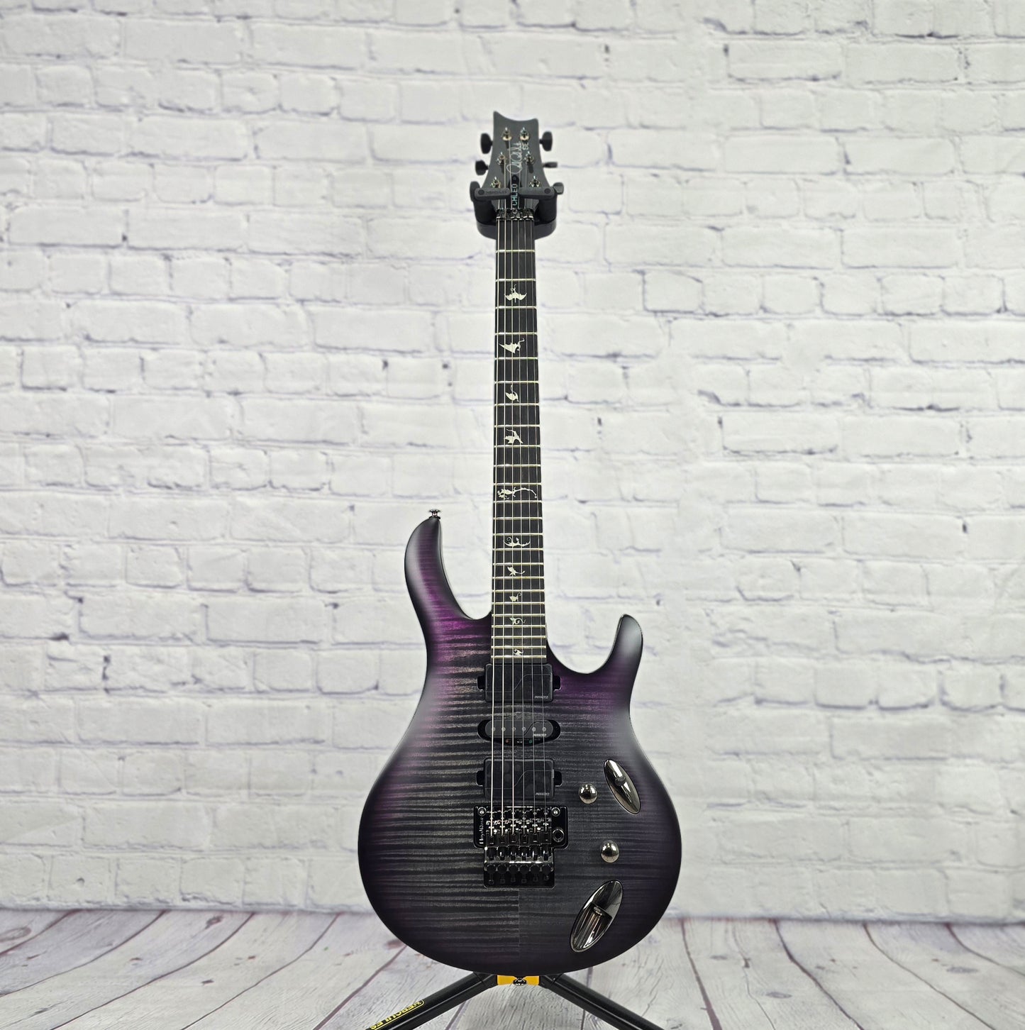 Paul Reed Smith PRS Guitars SE Chleo Herman Li Signature 6 String Electric Guitar Charcoal Purple Burst