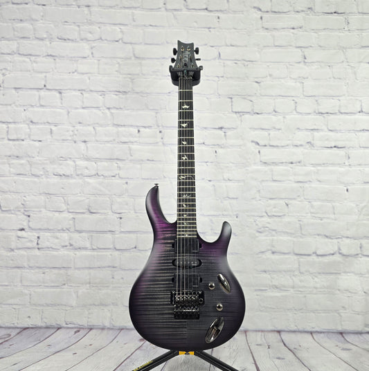 Paul Reed Smith PRS Guitars SE Chleo Herman Li Signature 6 String Electric Guitar Charcoal Purple Burst