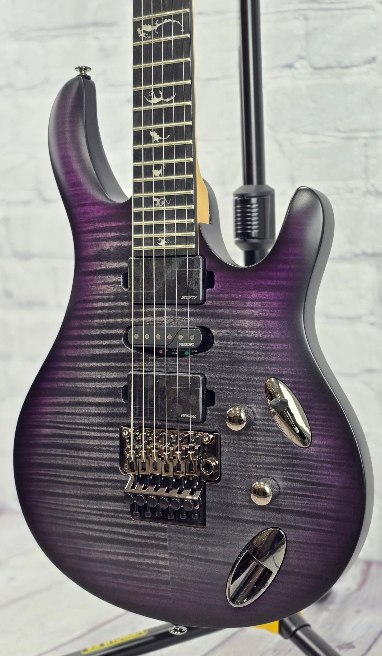 Paul Reed Smith PRS Guitars SE Chleo Herman Li Signature 6 String Electric Guitar Charcoal Purple Burst