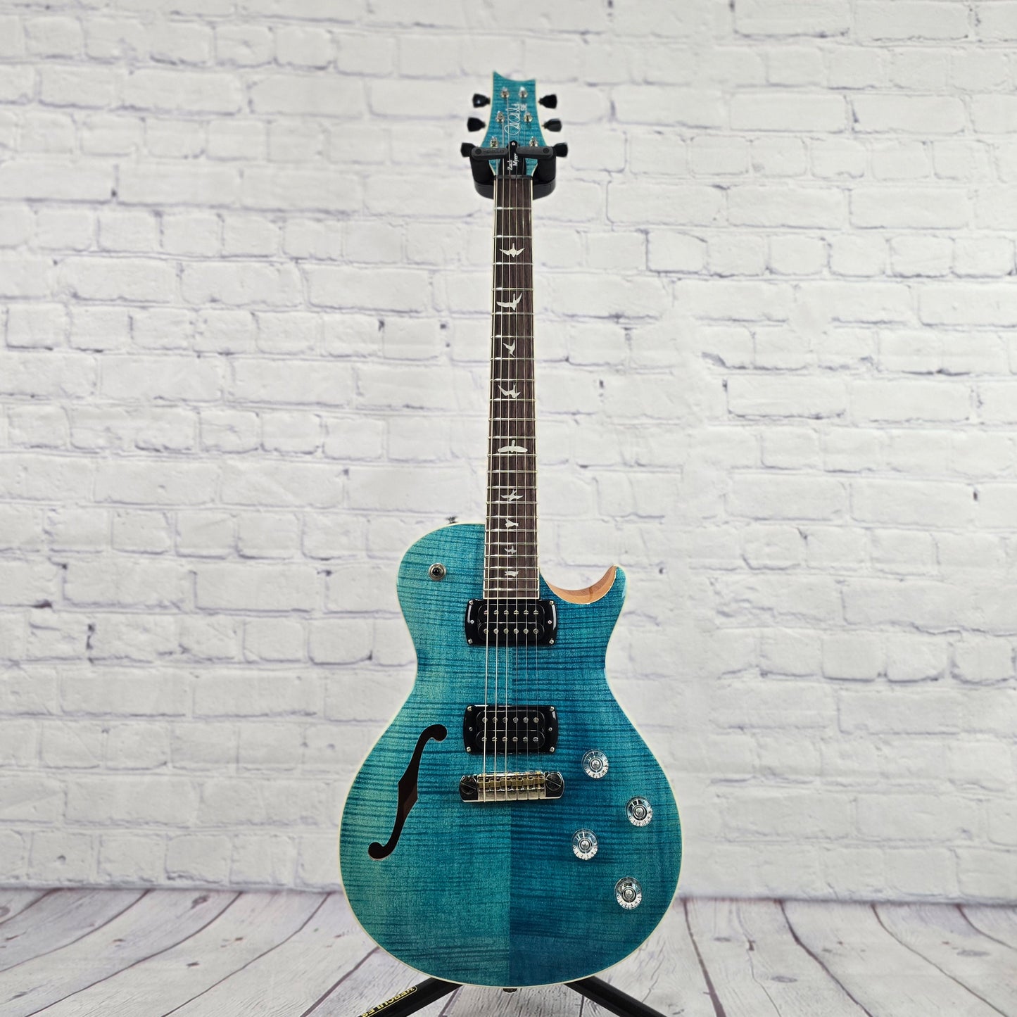 Paul Reed Smith PRS Guitars SE Zach Myers Semi Hollow 6 String Electric Guitar Myers Blue