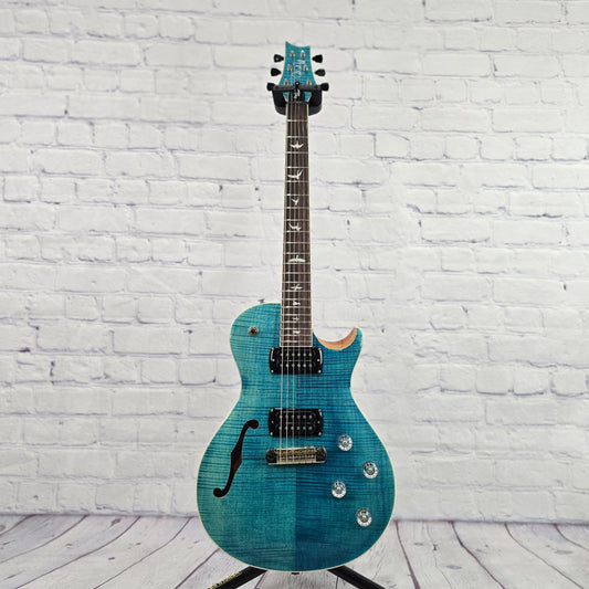 Paul Reed Smith PRS Guitars SE Zach Myers Semi Hollow 6 String Electric Guitar Myers Blue