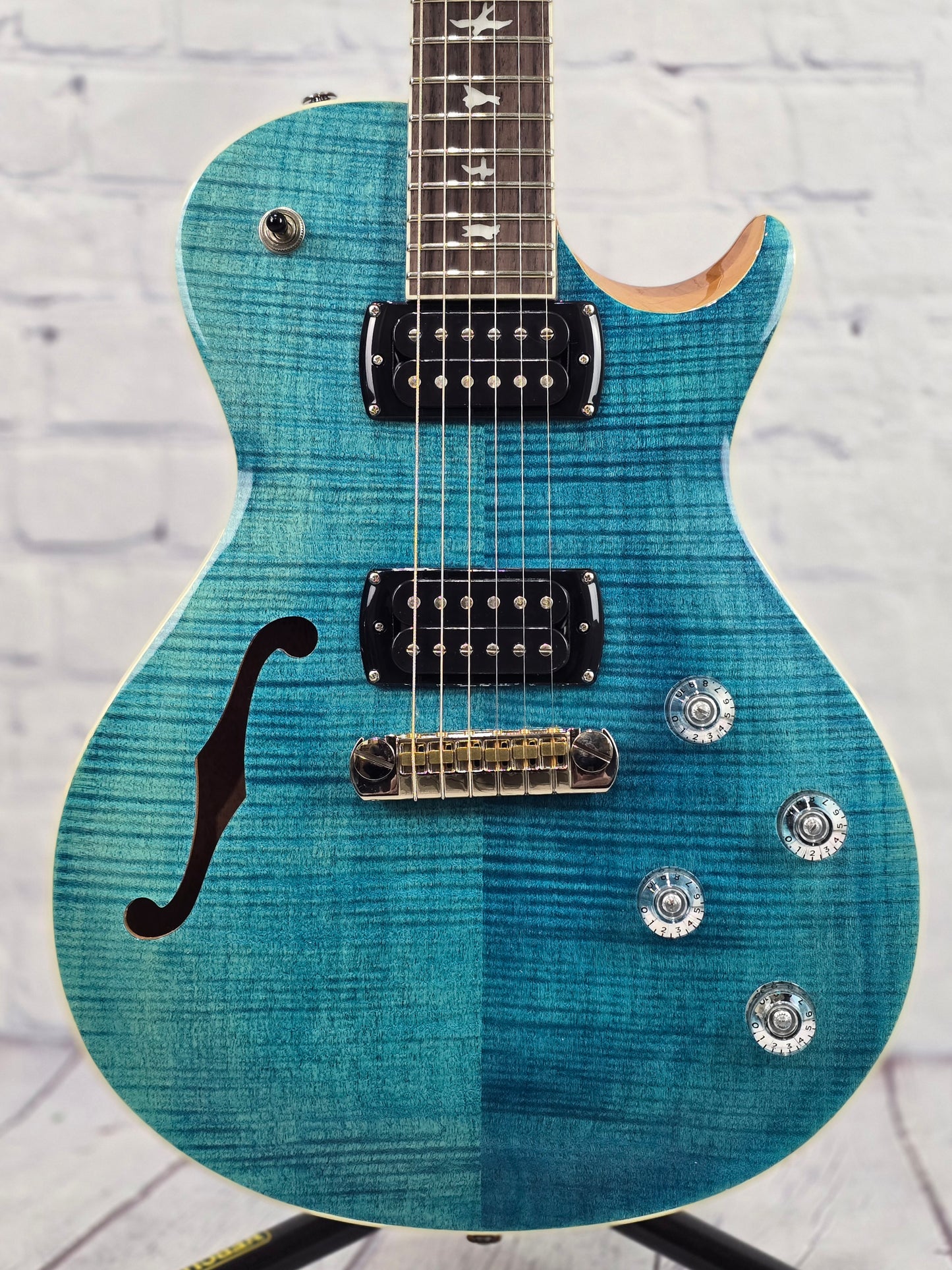 Paul Reed Smith PRS Guitars SE Zach Myers Semi Hollow 6 String Electric Guitar Myers Blue