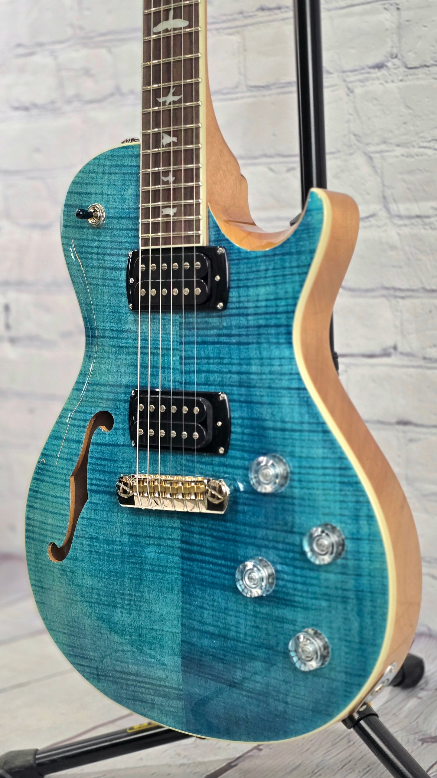 Paul Reed Smith PRS Guitars SE Zach Myers Semi Hollow 6 String Electric Guitar Myers Blue