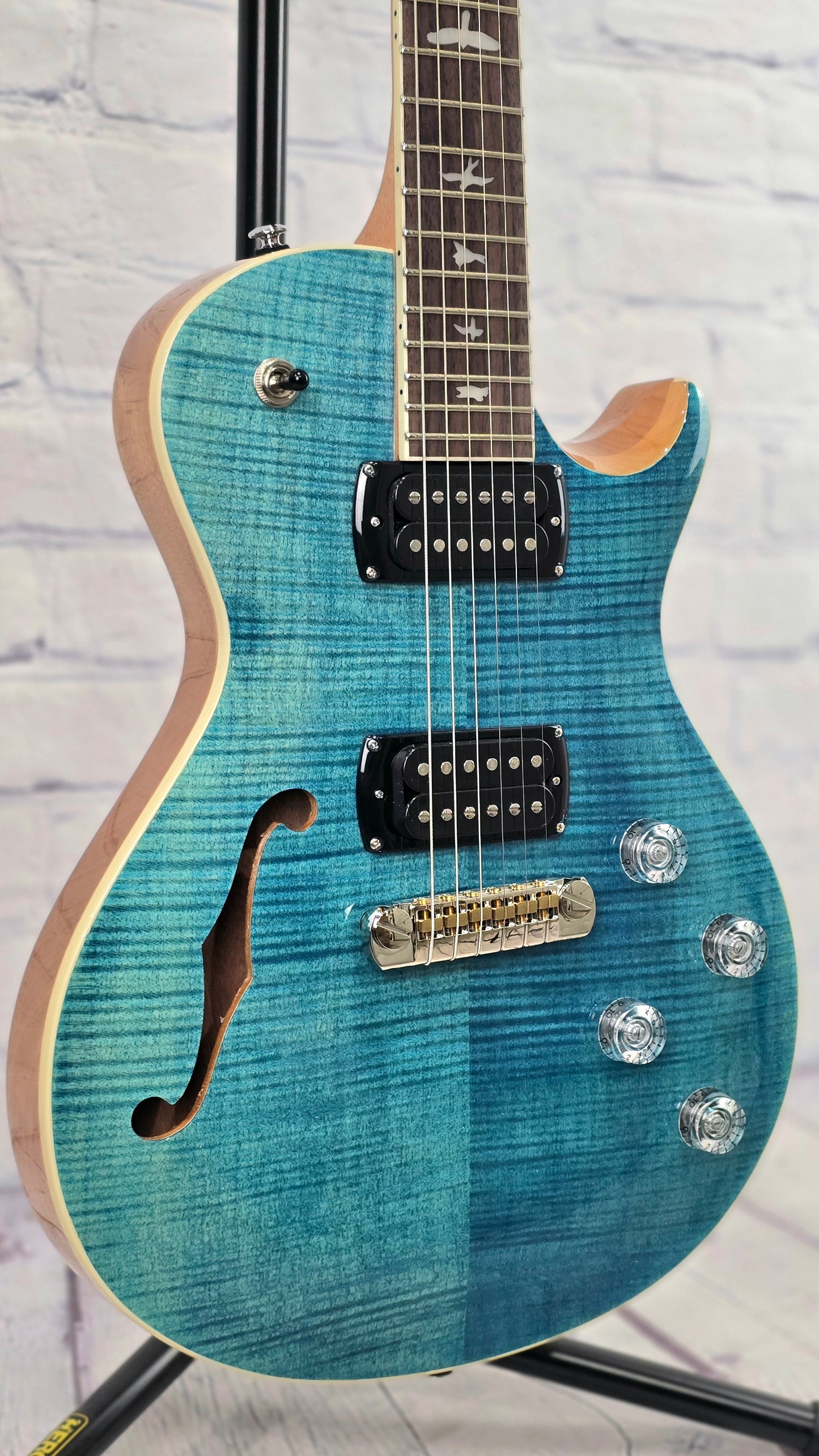 Paul Reed Smith PRS Guitars SE Zach Myers Semi Hollow 6 String Electric Guitar Myers Blue