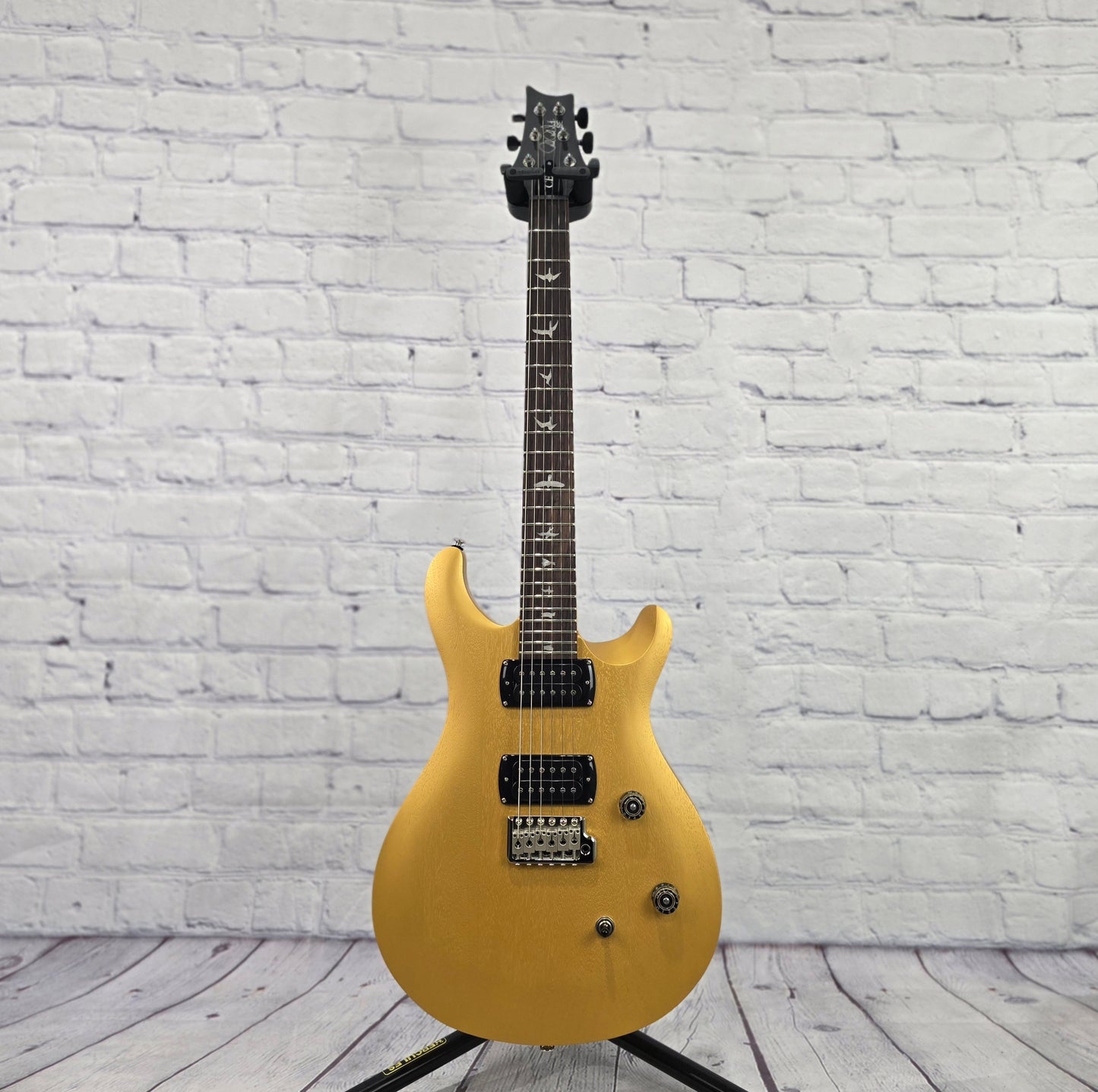 Paul Reed Smith PRS Guitars SE CE24 Standard Satin 6 String Electric Guitar Metallic Gold