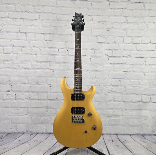 Paul Reed Smith PRS Guitars SE CE24 Standard Satin 6 String Electric Guitar Metallic Gold