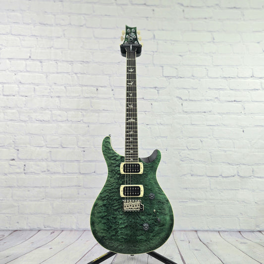 Paul Reed Smith PRS Guitars SE Custom 24 Quilt 6 String Electric Guitar Teal Black