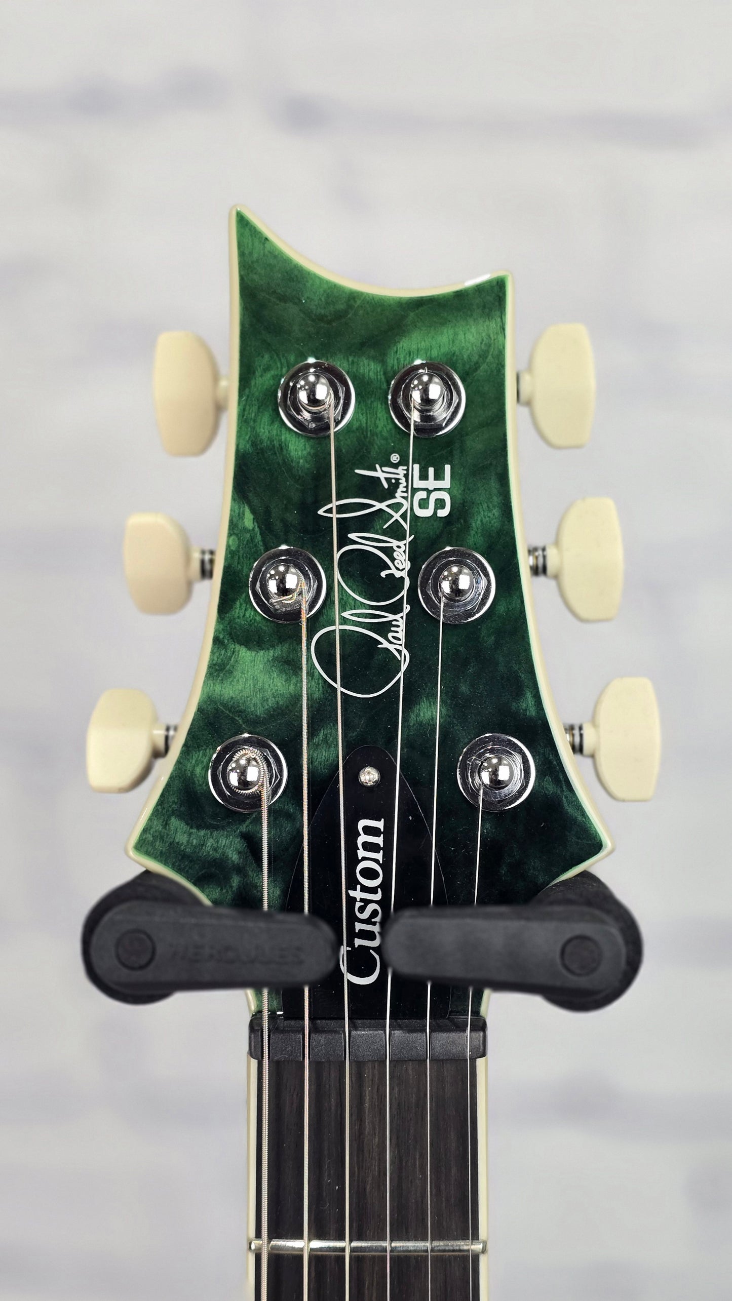 Paul Reed Smith PRS Guitars SE Custom 24 Quilt 6 String Electric Guitar Teal Black