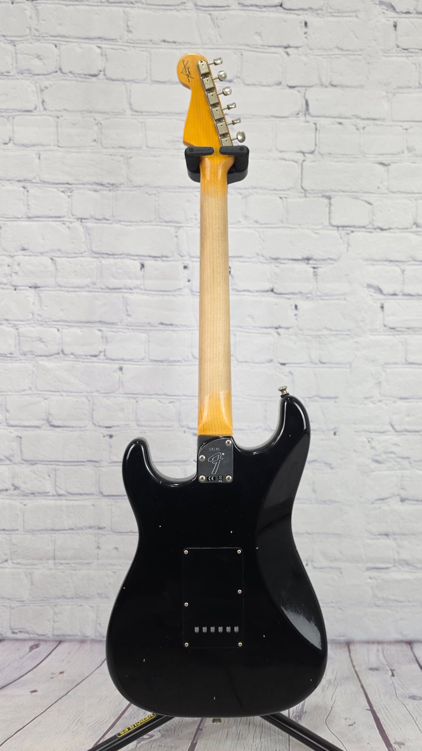 USED Fender Custom Shop Postmodern Stratocaster 6 String Electric Guitar Journeyman Relic 2023 Aged Black