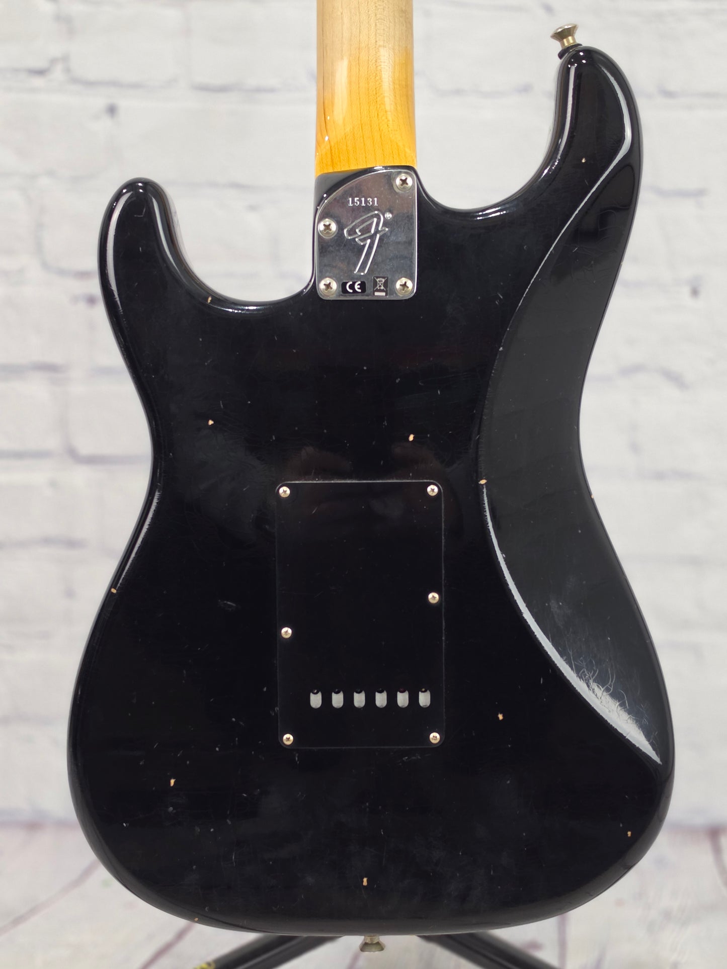 USED Fender Custom Shop Postmodern Stratocaster 6 String Electric Guitar Journeyman Relic 2023 Aged Black