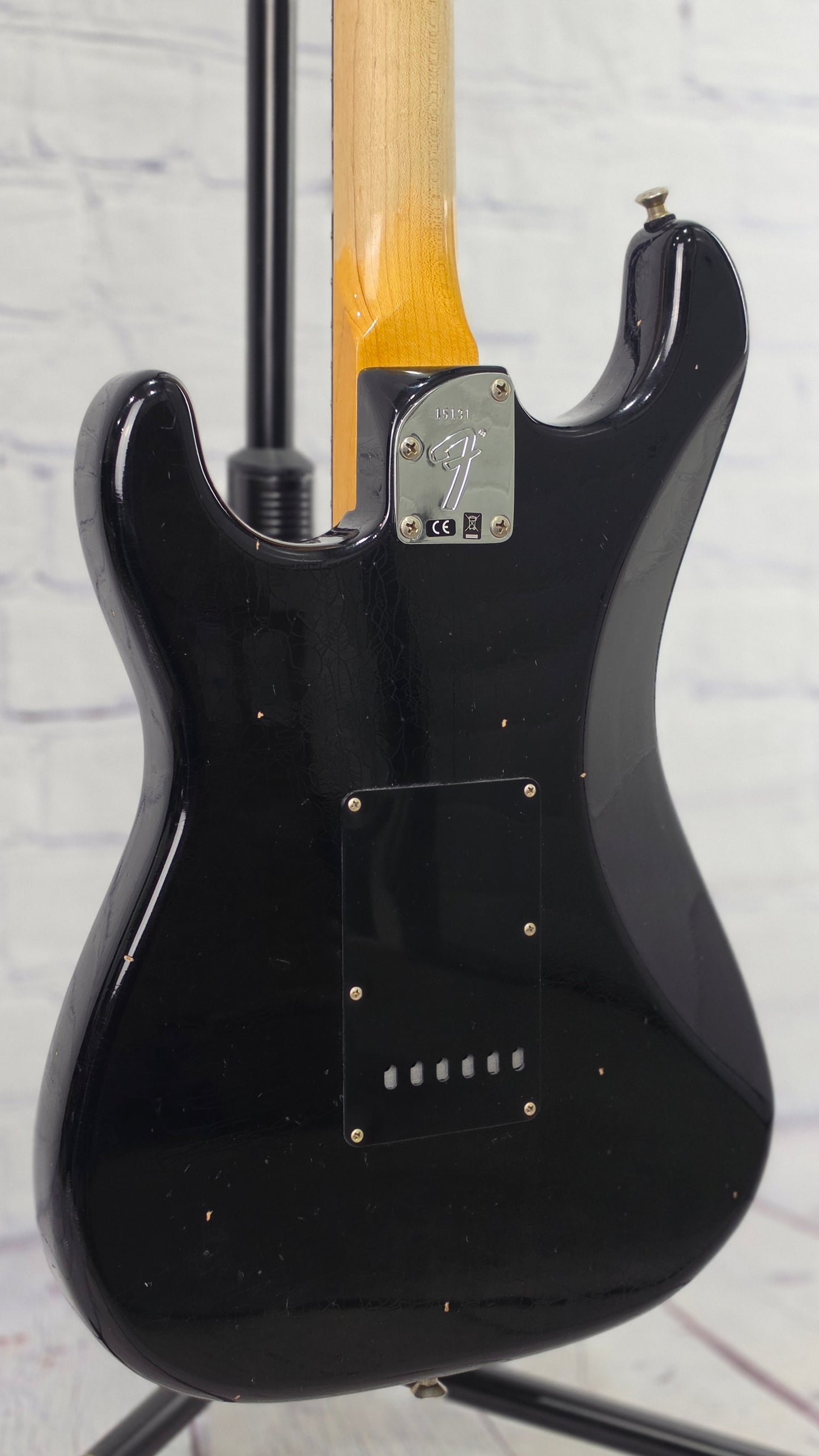 USED Fender Custom Shop Postmodern Stratocaster 6 String Electric Guitar Journeyman Relic 2023 Aged Black
