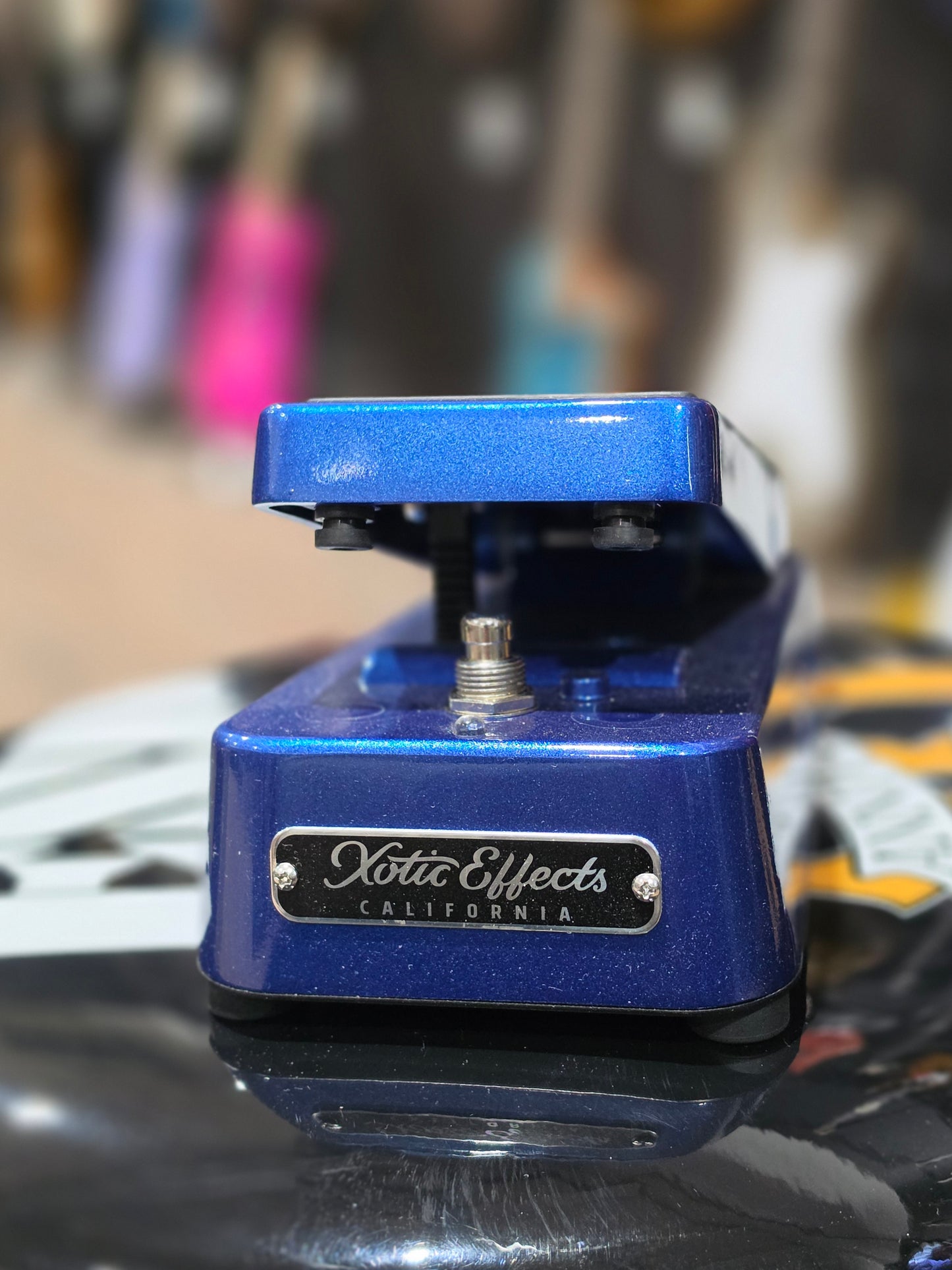 USED Xotic Effects XW-2 Wah Pedal Metallic Blue