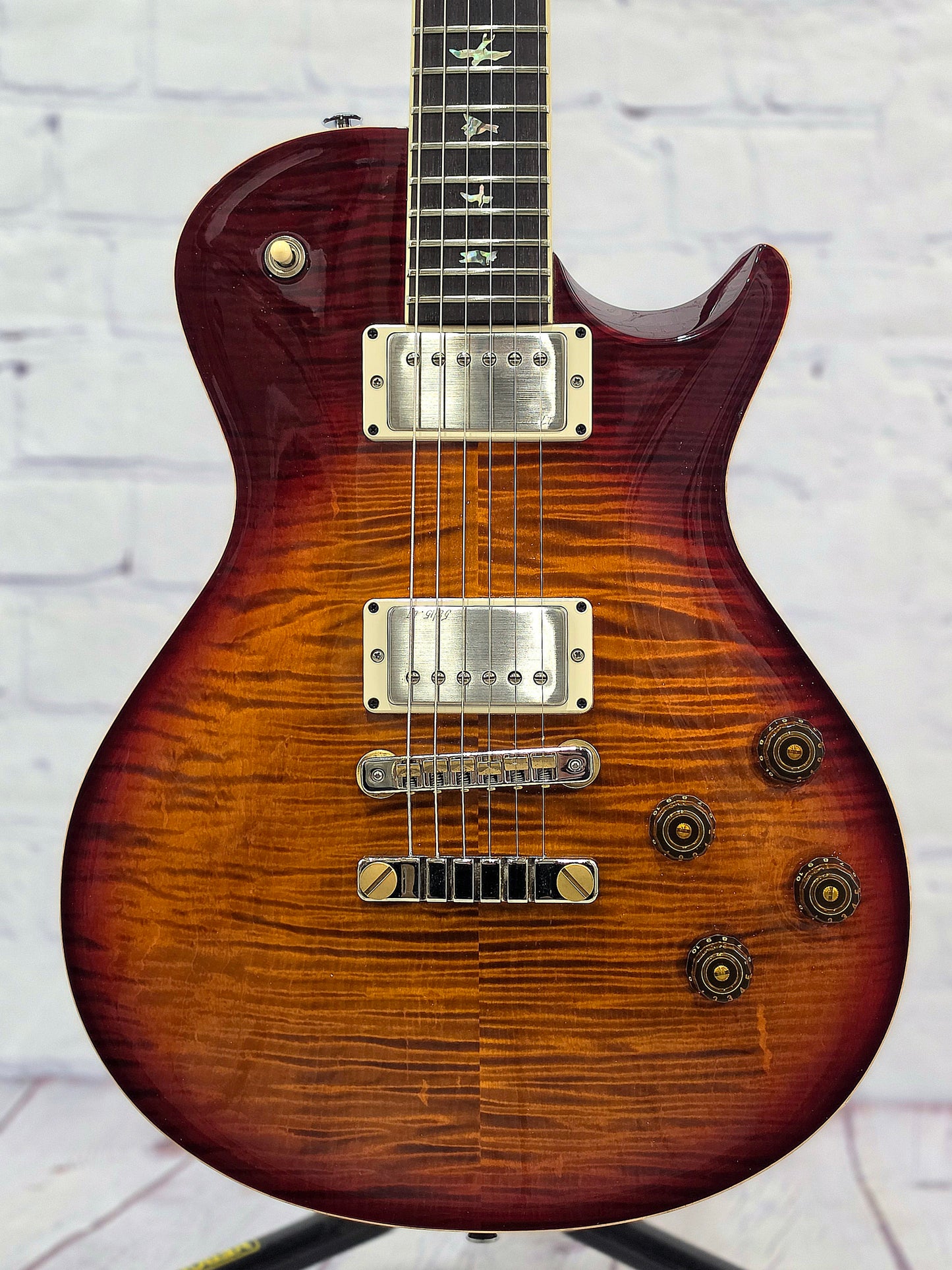 USED Paul Reed Smith PRS Guitars Core McCarty 594 Singlecut Electric Guitar Dark Cherry Burst 2023