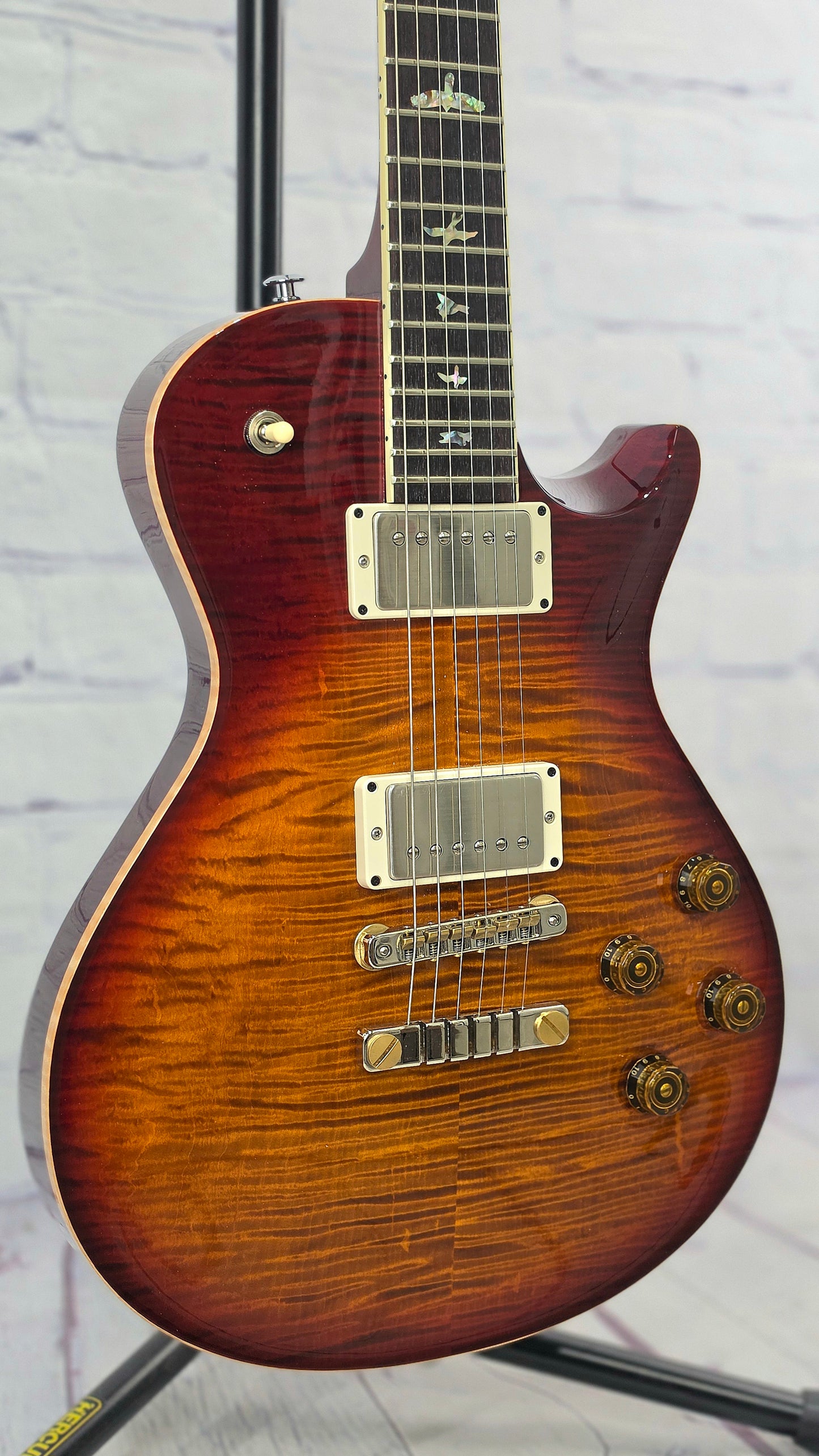 USED Paul Reed Smith PRS Guitars Core McCarty 594 Singlecut Electric Guitar Dark Cherry Burst 2023