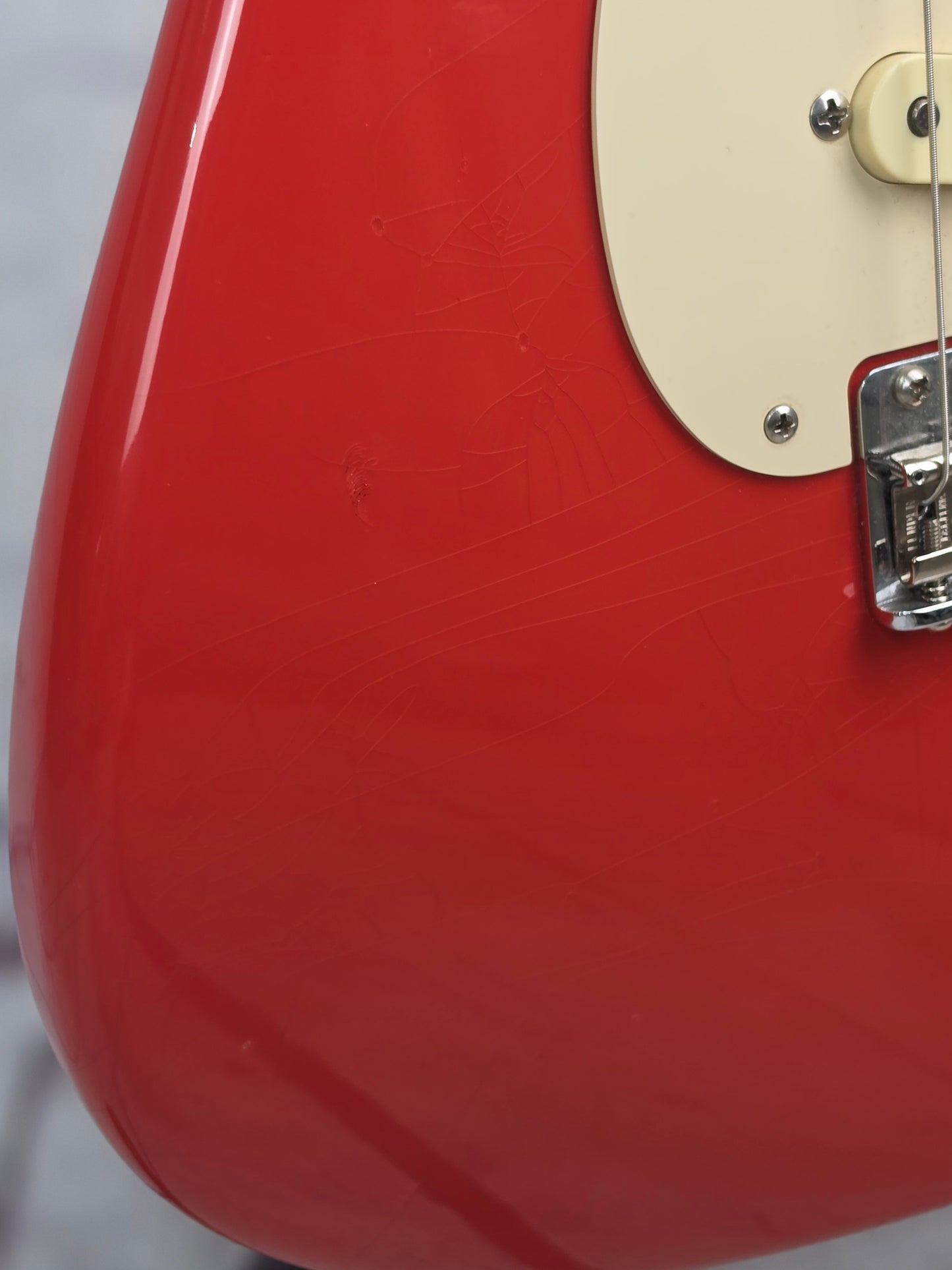 USED Fender Custom Shop 1956 Stratocaster Relic 6 String Electric Guitar Closet Classic Fiesta Red