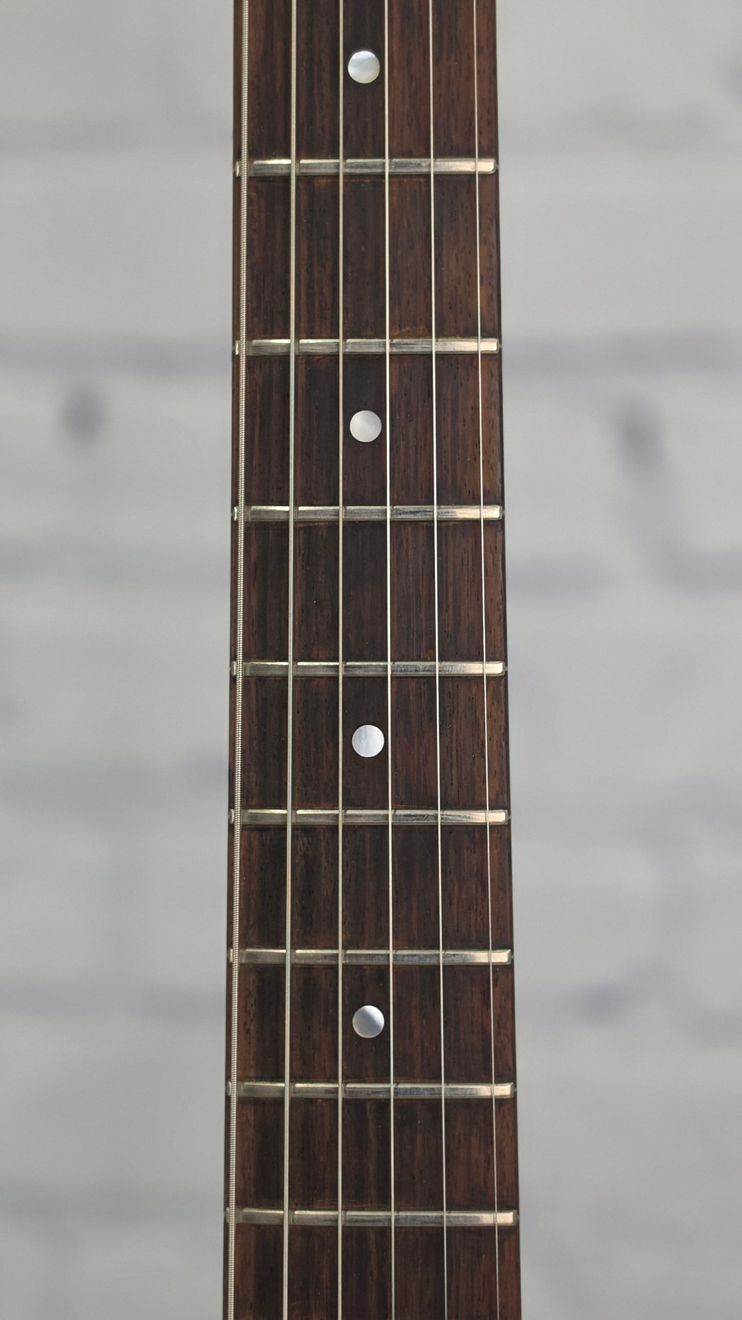 USED Hamer USA Blitz Custom Mick Mars 6 String Electric Guitar Yellow and Black Tiger Stripes 1984