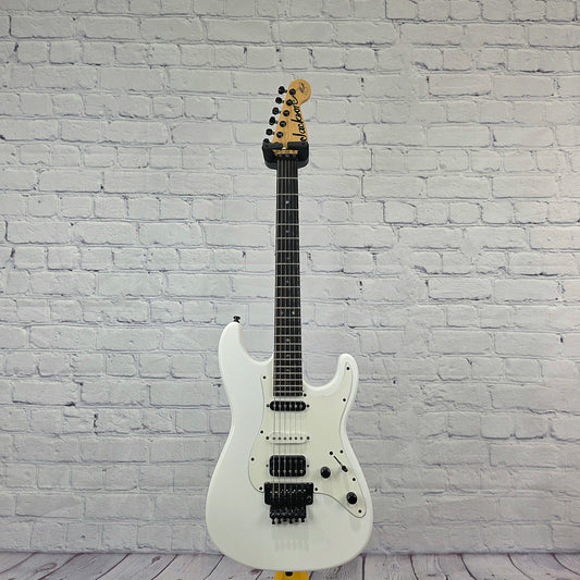 USED Jackson X Series Adrian Smith SDX Electric Guitar Snow White